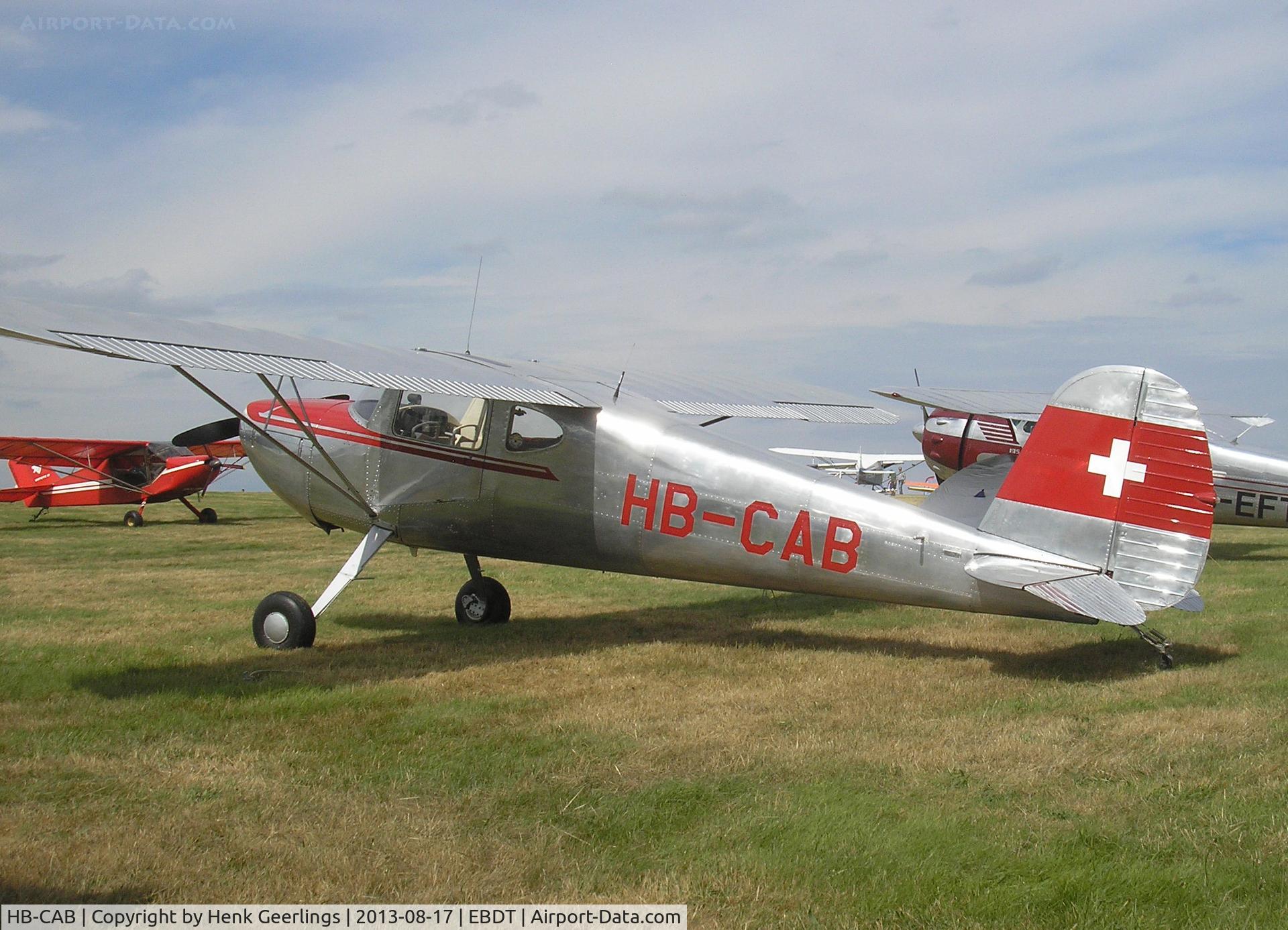 HB-CAB, 1946 Cessna 140 C/N 10119, Oldtimer Fly In Schaffen - Diest , Belgium , Aug 2013
