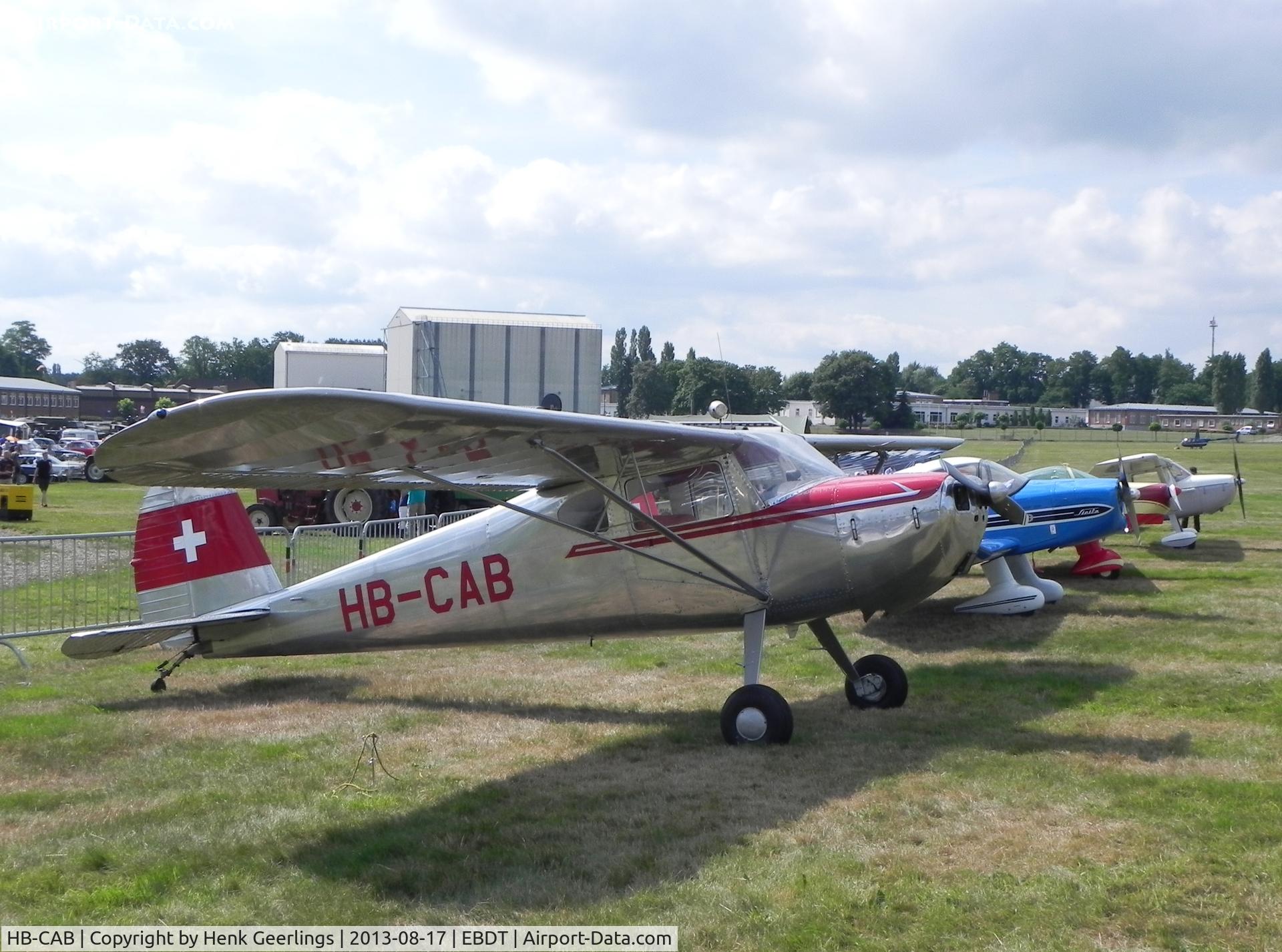 HB-CAB, 1946 Cessna 140 C/N 10119, Oldtimer Fly In Schaffen - Diest , Belgium , Aug 2013