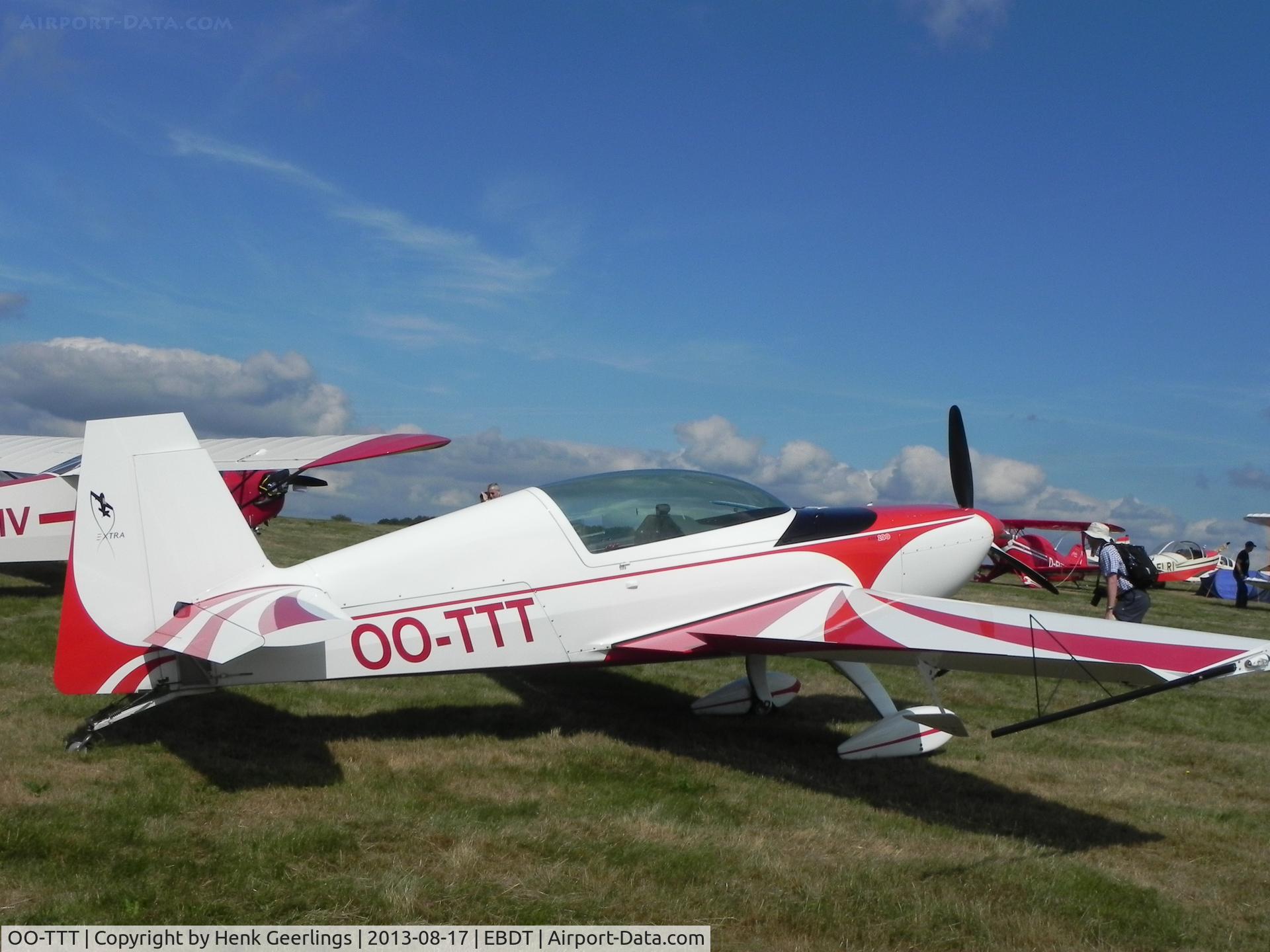 OO-TTT, 2009 Extra EA-300/200 C/N 1042, Oldtimer Fly In Schaffen - Diest , Belgium , Aug 2013