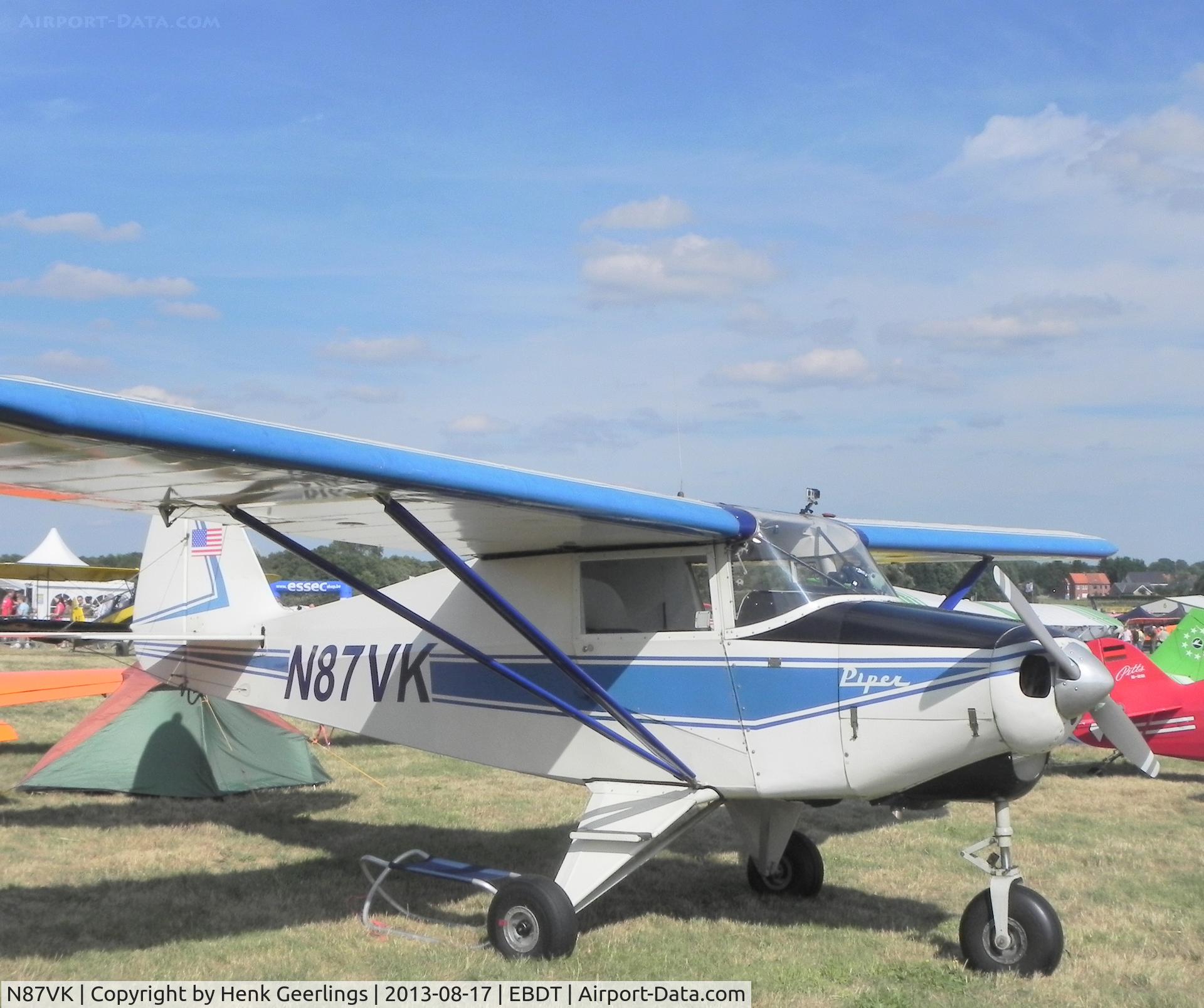 N87VK, 1960 Piper PA-22-108 Colt Colt C/N 22-8879, Oldtimer Fly In Schaffen - Diest , Belgium , Aug 2013