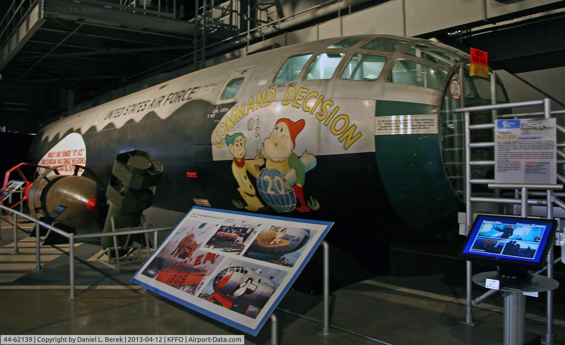 44-62139, 1944 Boeing B-29A Superfortress C/N 11616, The National Museum of the U.S. Air Force has preserved this B-29 fuselage as a walk-through display.