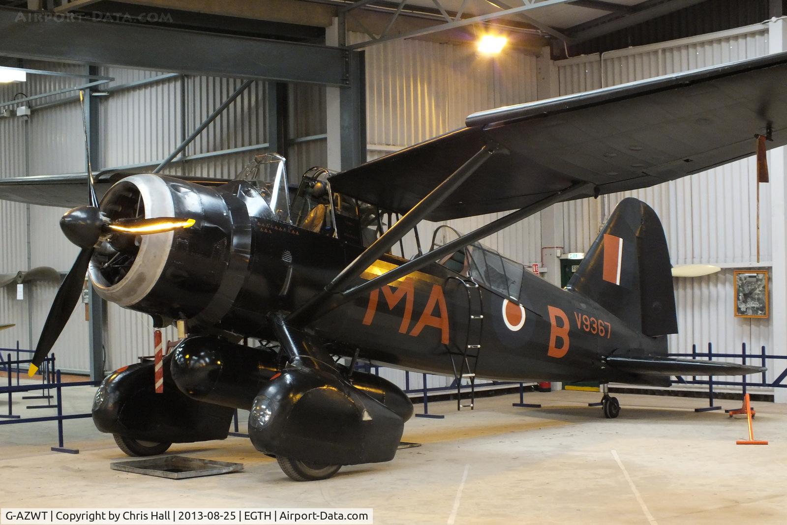 G-AZWT, 1938 Westland Lysander IIIA C/N Y1536, The Shuttleworth Collection, Old Warden