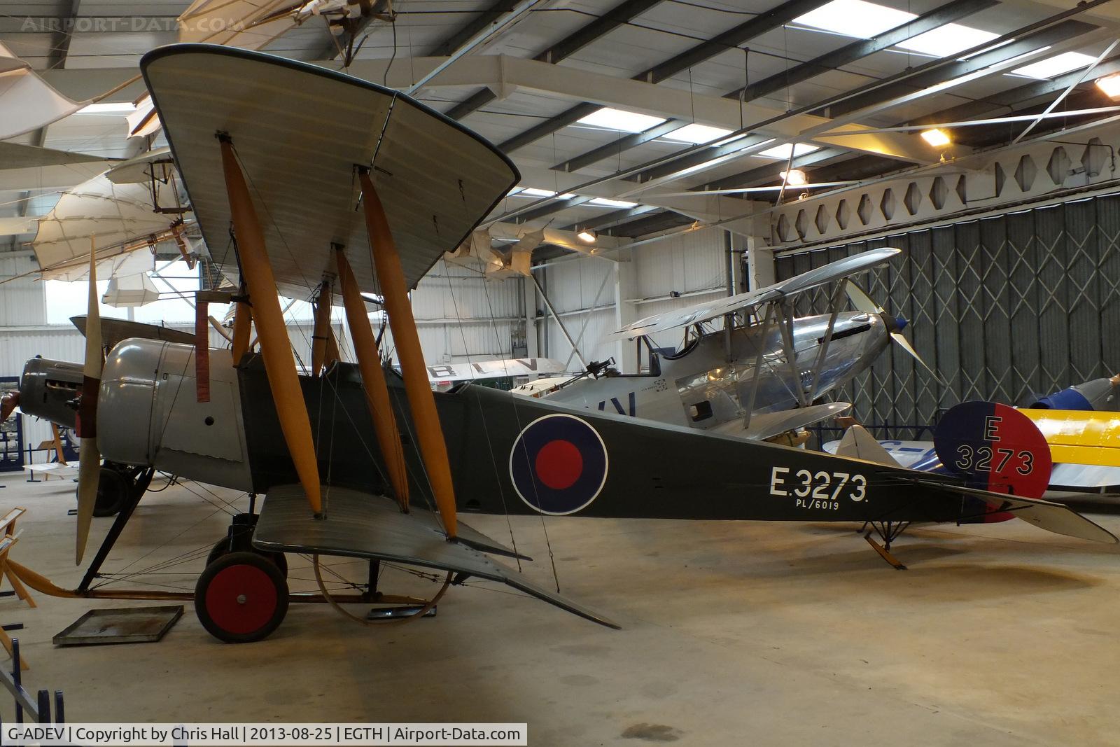 G-ADEV, 1918 Avro 504K C/N R3/LE/61400, The Shuttleworth Collection, Old Warden
