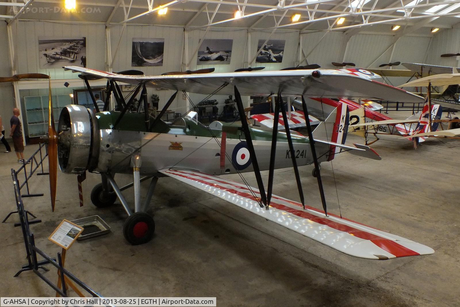 G-AHSA, 1933 Avro 621 Tutor C/N K3215, The Shuttleworth Collection, Old Warden