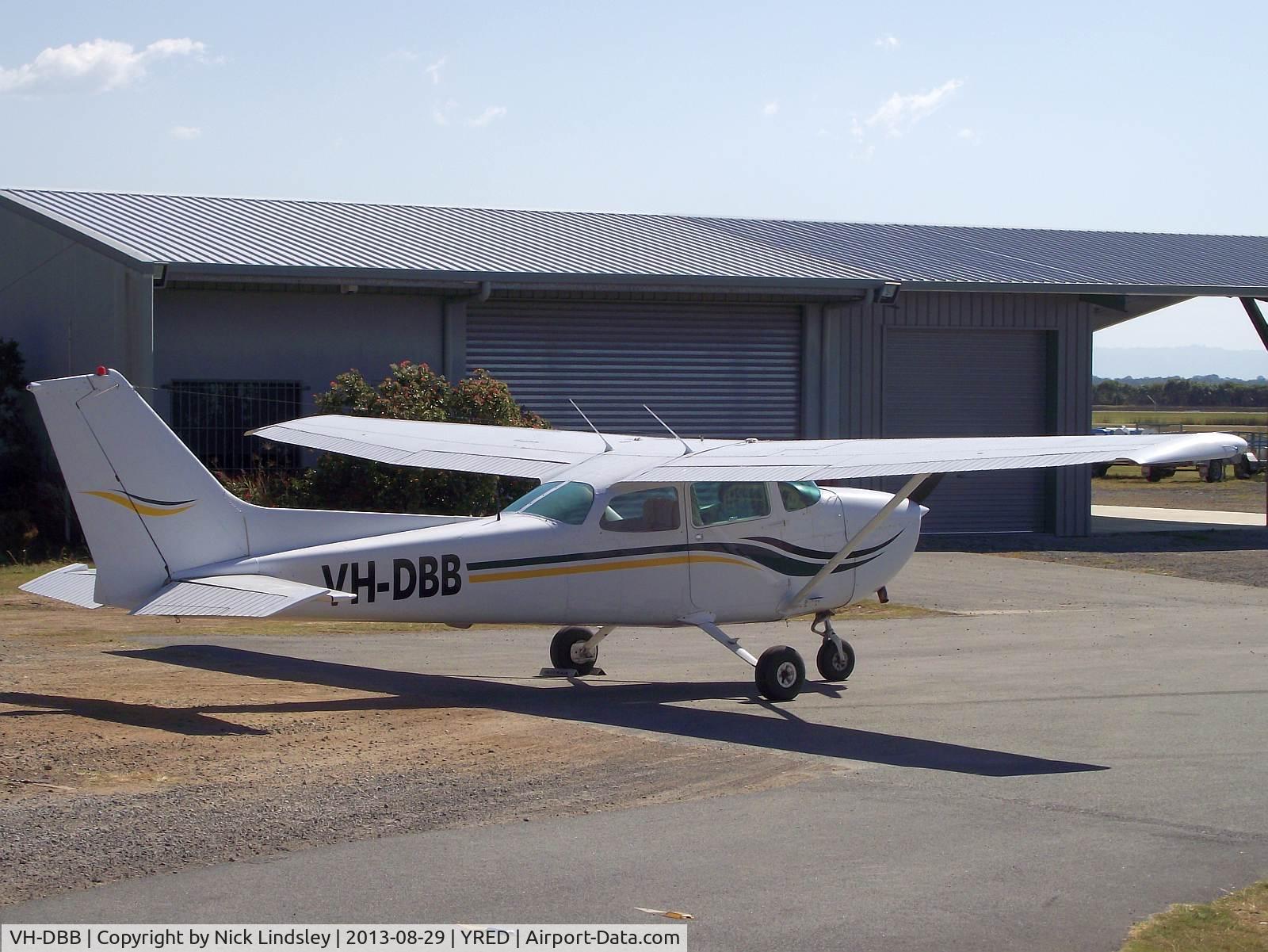 VH-DBB, 1980 Cessna 172N C/N 17273229, At Redcliffe Airport, Qld AUSTRALIA 29 Aug 2013