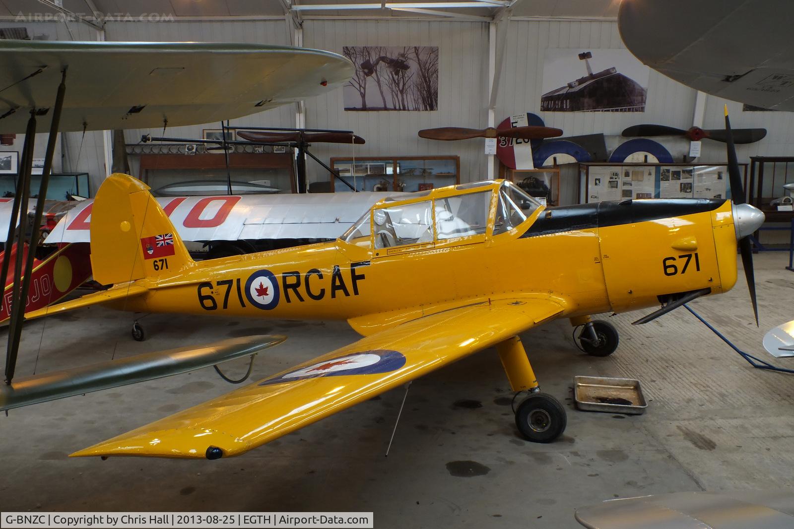 G-BNZC, 1952 De Havilland DHC-1 Chipmunk 22 C/N C1/0778, The Shuttleworth Collection, Old Warden