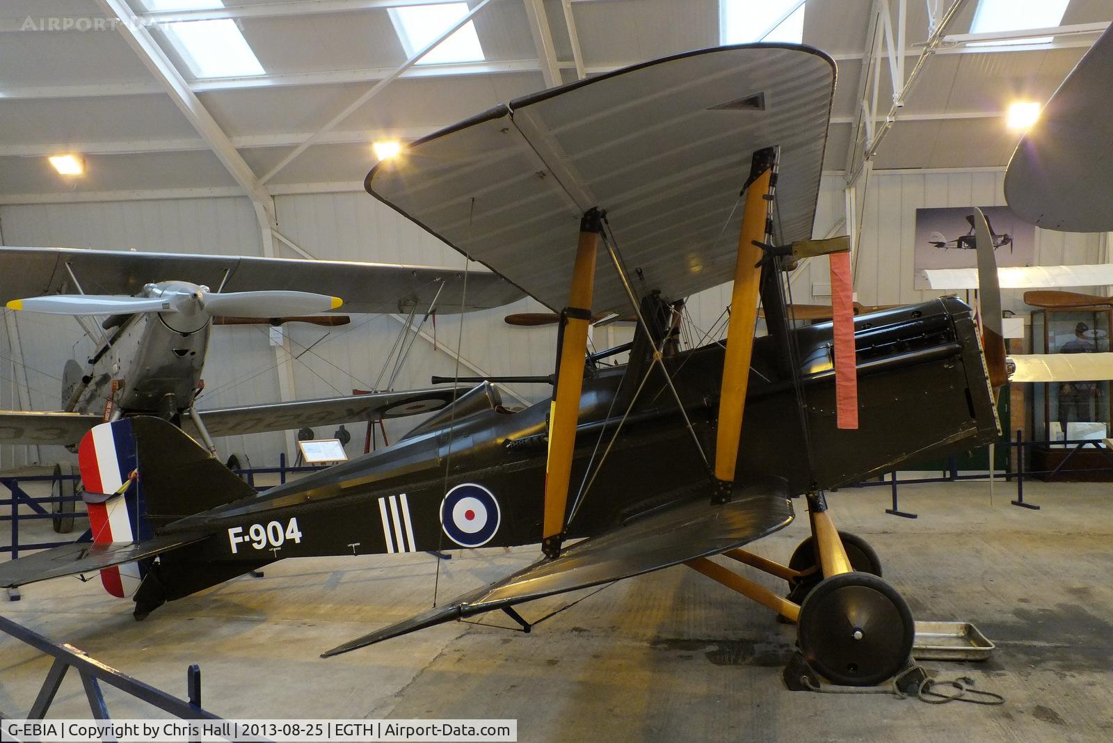 G-EBIA, 1918 Royal Aircraft Factory SE-5A C/N 654/2404, The Shuttleworth Collection, Old Warden