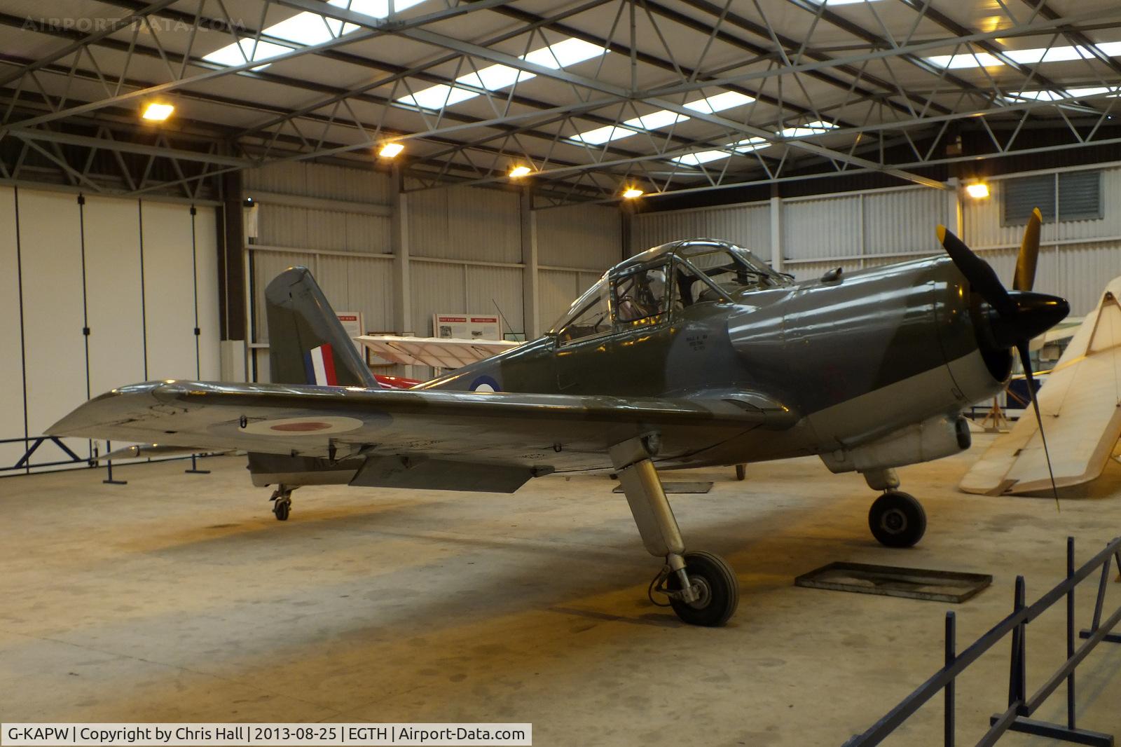 G-KAPW, 1955 Percival P-56 Provost T.1 C/N PAC/56/311, The Shuttleworth Collection, Old Warden