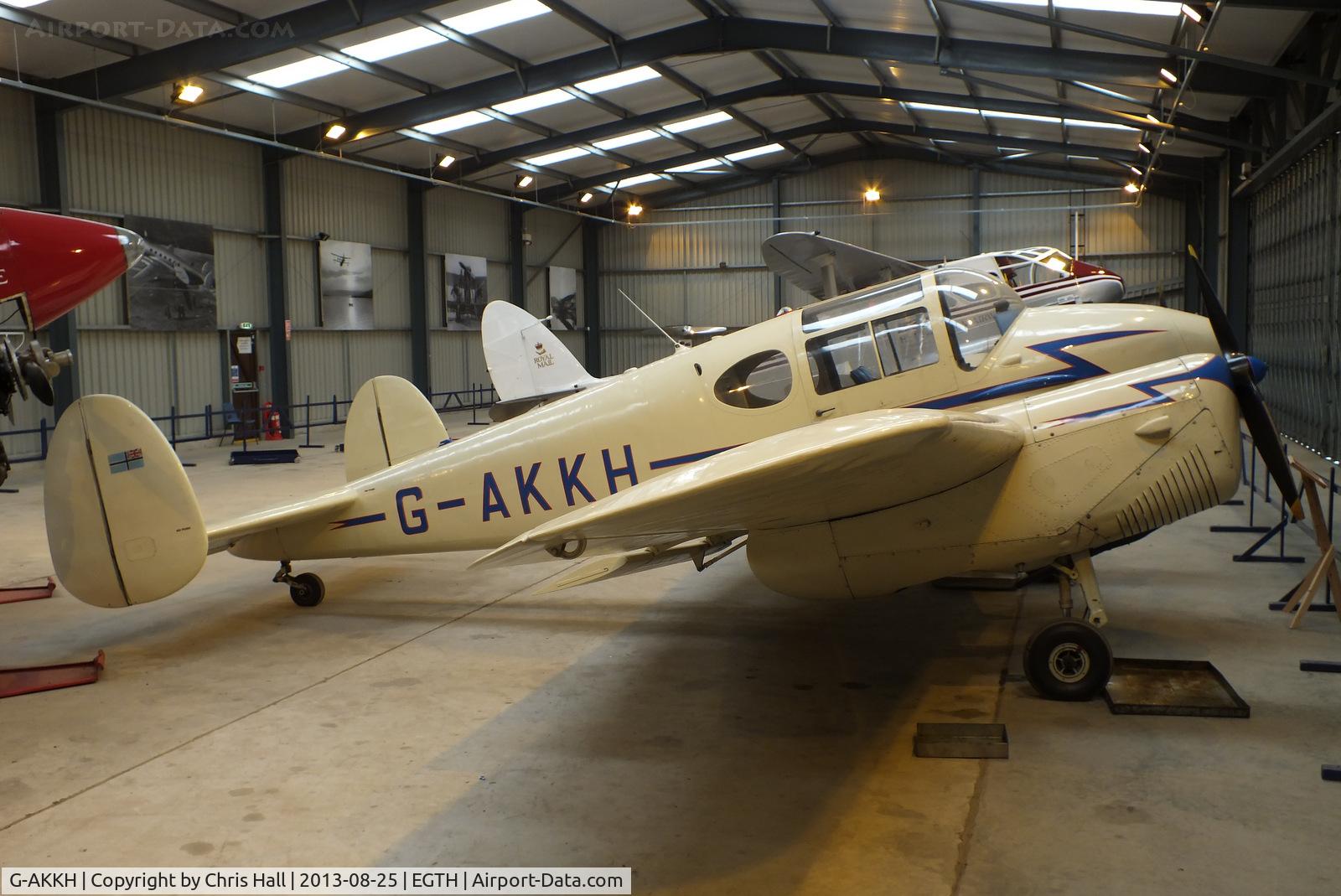 G-AKKH, 1947 Miles M65 Gemini 1A C/N 6479, The Shuttleworth Collection, Old Warden