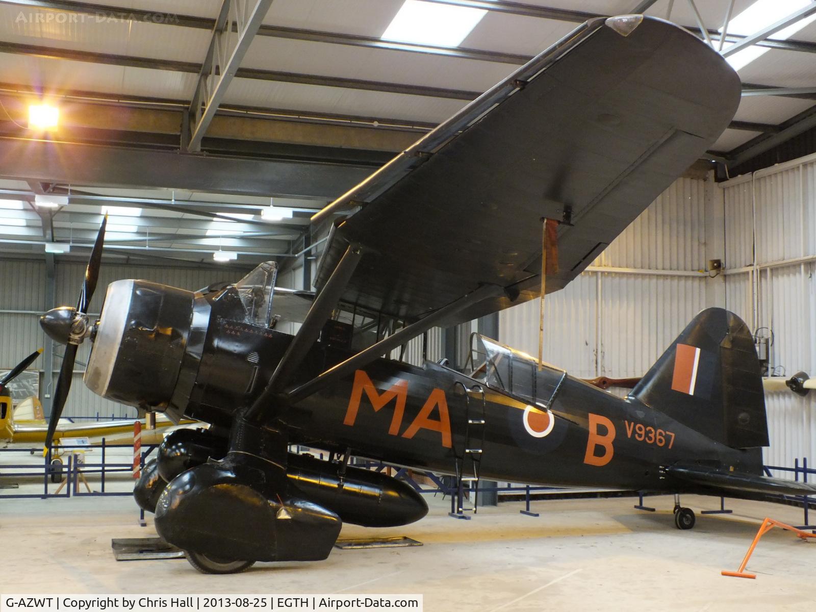 G-AZWT, 1938 Westland Lysander IIIA C/N Y1536, The Shuttleworth Collection, Old Warden