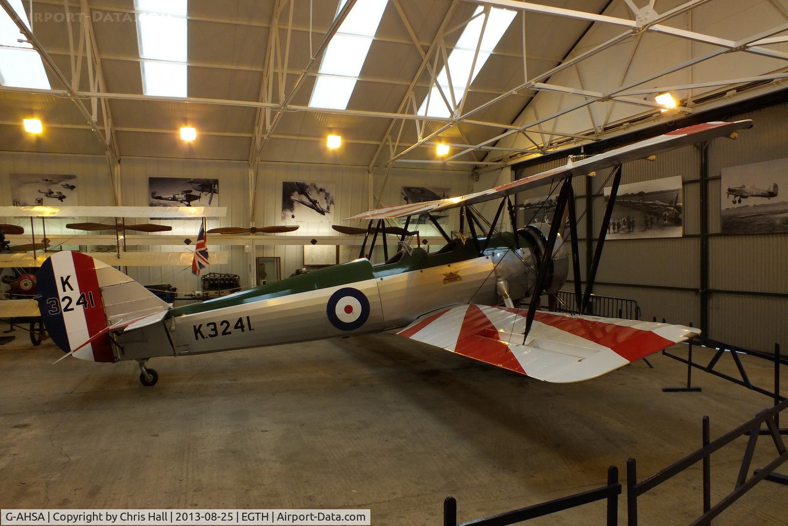 G-AHSA, 1933 Avro 621 Tutor C/N K3215, The Shuttleworth Collection, Old Warden
