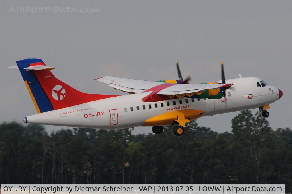 OY-JRY, 1987 ATR 42-320 C/N 063, Danish Air Transport ATR42