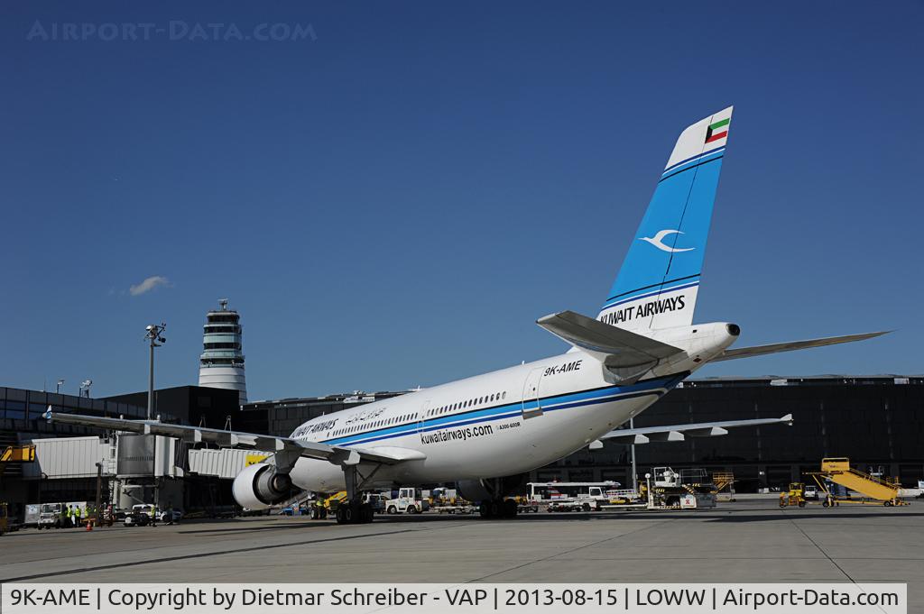 9K-AME, 1993 Airbus A300B4-605R C/N 721, Kuwait Airways Airbus A300-600