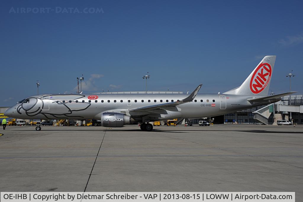 OE-IHB, 2009 Embraer 190LR (ERJ-190-100LR) C/N 19000294, Niki Embraer 190