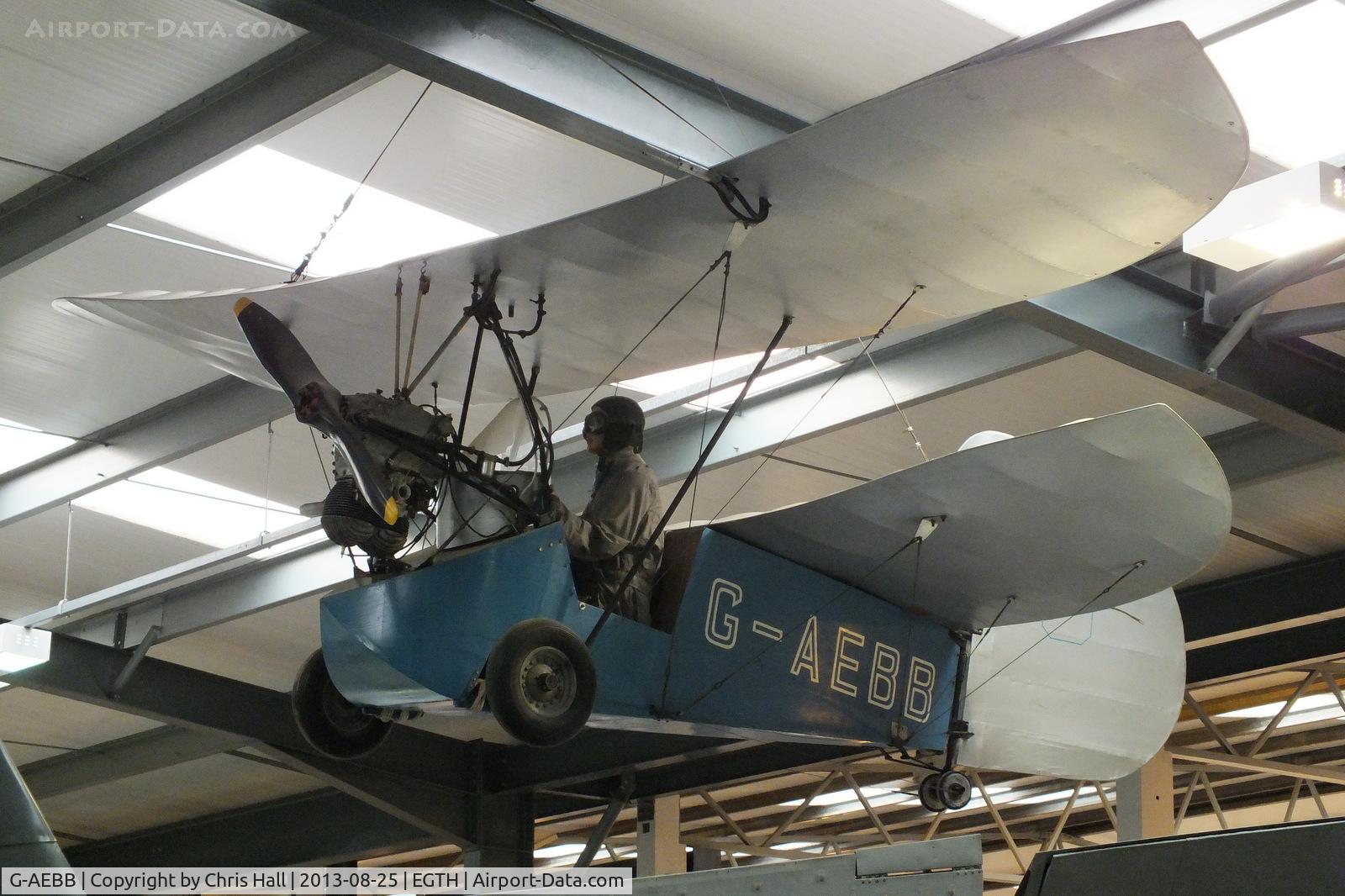 G-AEBB, Mignet HM.14 Pou-du-Ciel C/N KWO.1, The Shuttleworth Collection, Old Warden