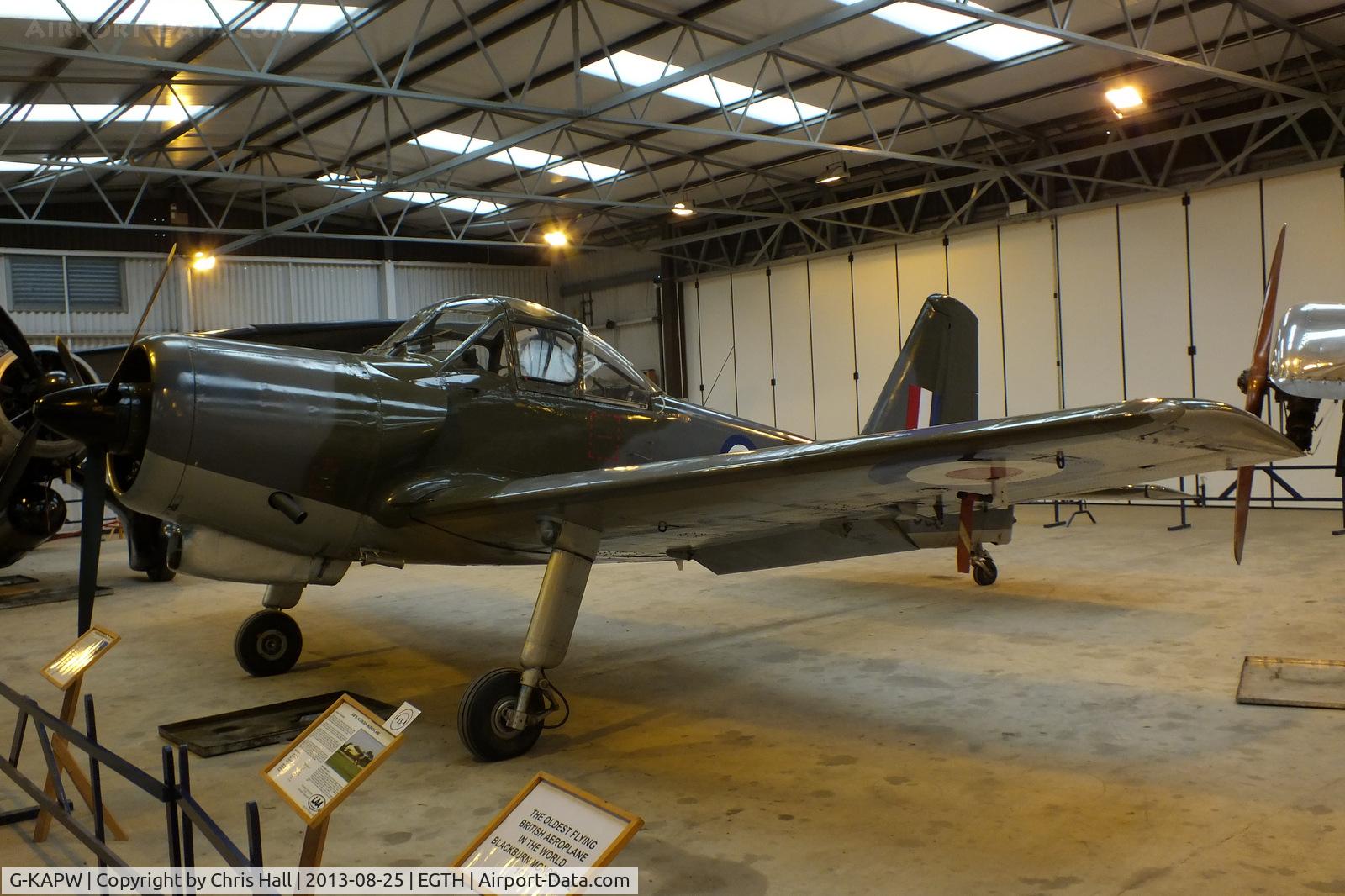 G-KAPW, 1955 Percival P-56 Provost T.1 C/N PAC/56/311, The Shuttleworth Collection, Old Warden