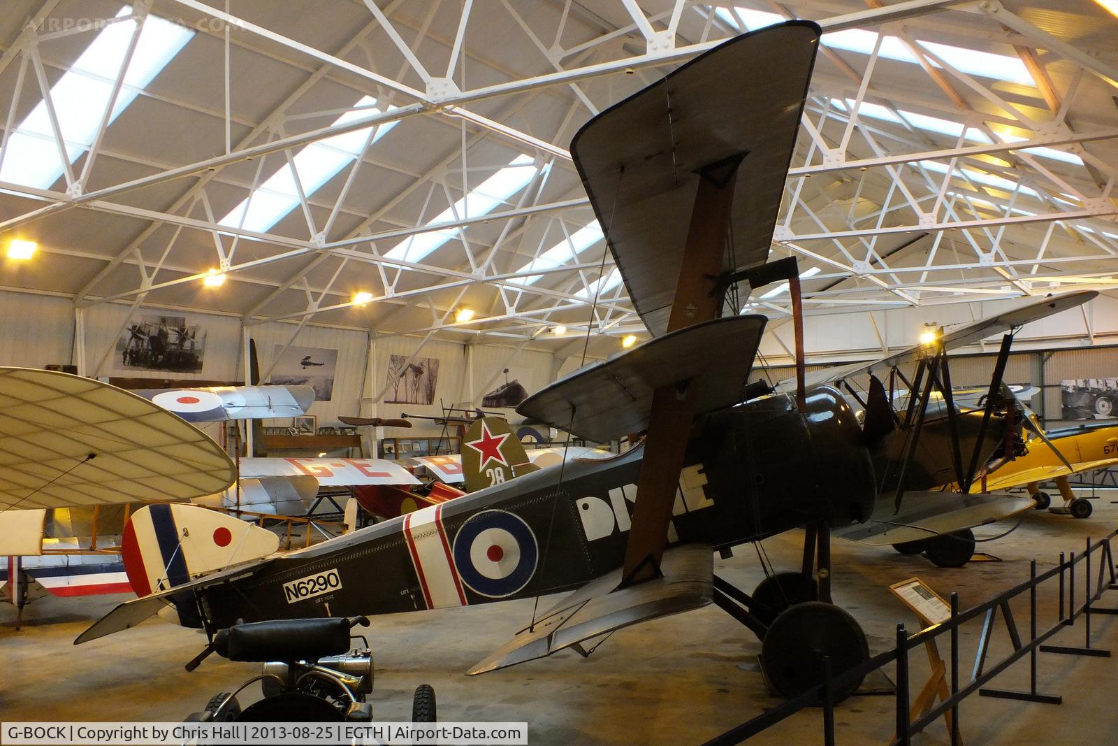 G-BOCK, 1980 Sopwith Triplane Replica C/N NAW-1, The Shuttleworth Collection, Old Warden