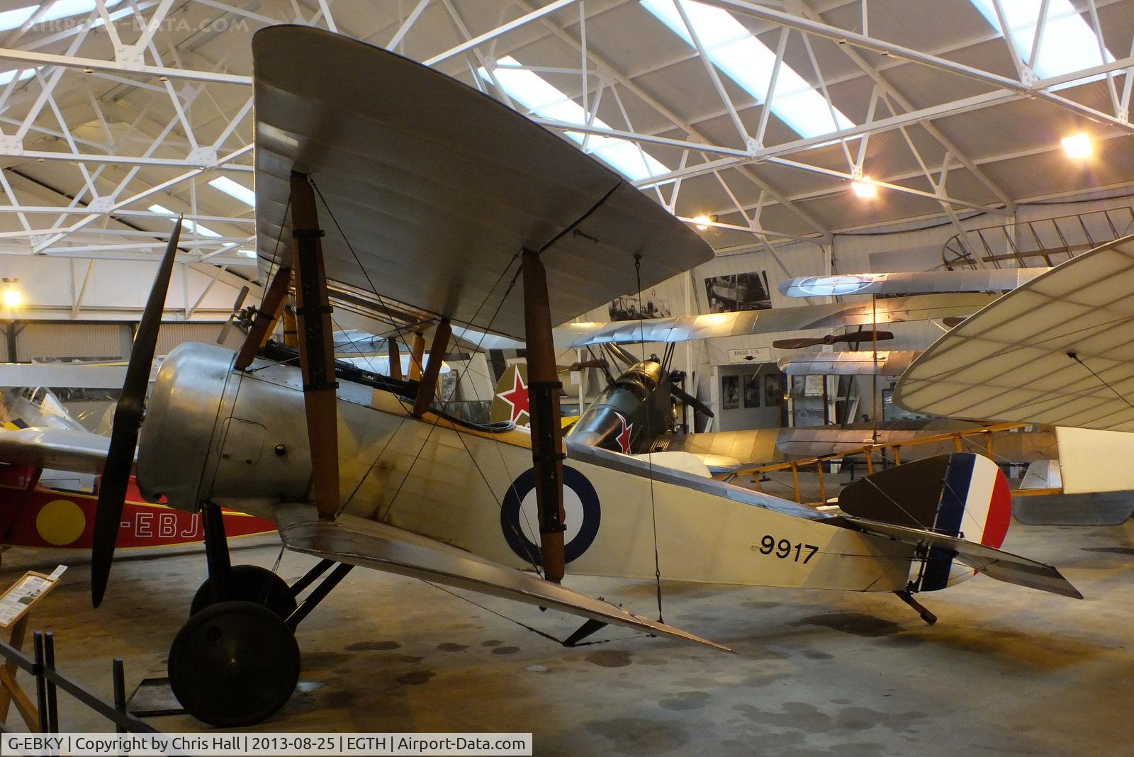 G-EBKY, 1920 Sopwith Pup C/N W/O 3004/14, The Shuttleworth Collection, Old Warden