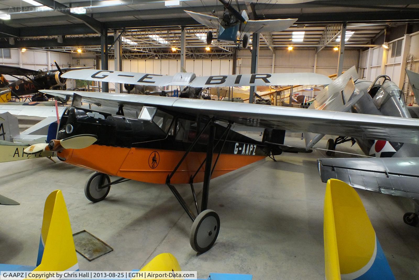 G-AAPZ, 1930 Desoutter MKI C/N D.25, The Shuttleworth Collection, Old Warden
