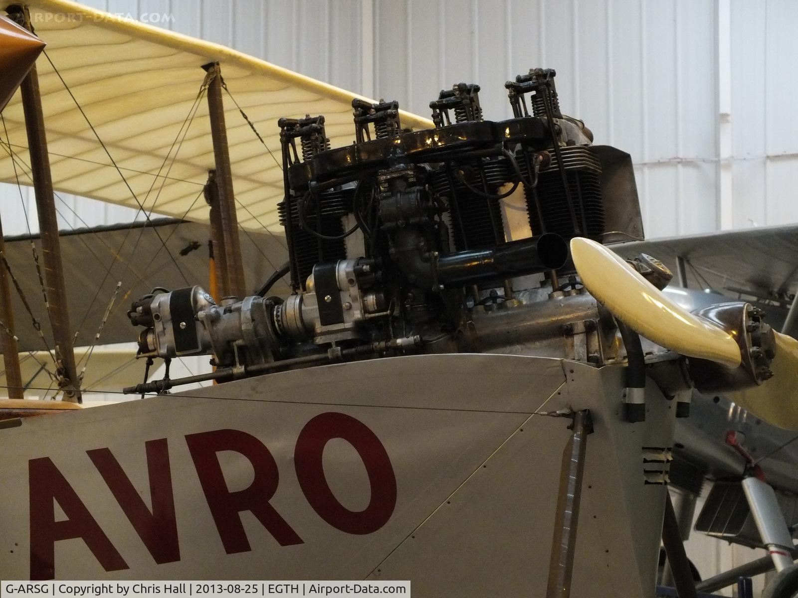 G-ARSG, 1964 Avro Roe Triplane Type IV replica C/N TRI.1, The Shuttleworth Collection, Old Warden