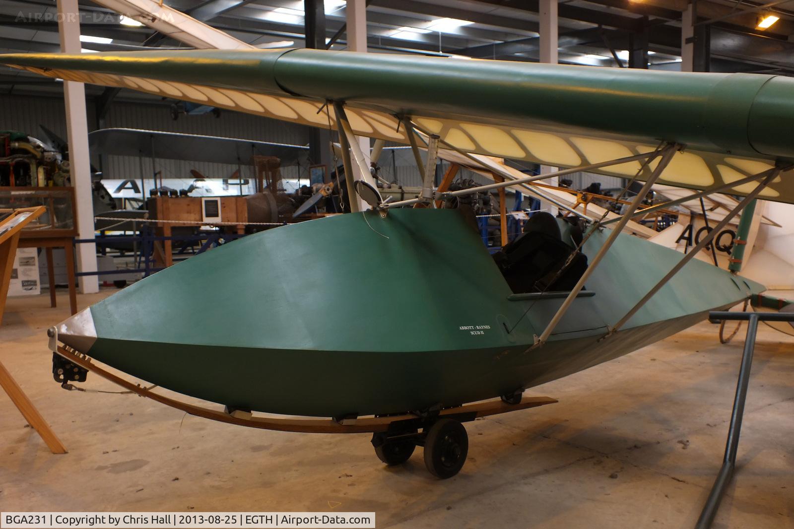 BGA231, Abbott-Baynes Scud II C/N 215B, The Shuttleworth Collection, Old Warden