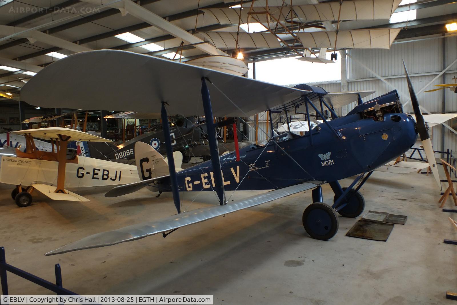 G-EBLV, 1925 De Havilland DH-60 Moth C/N 188, The Shuttleworth Collection, Old Warden