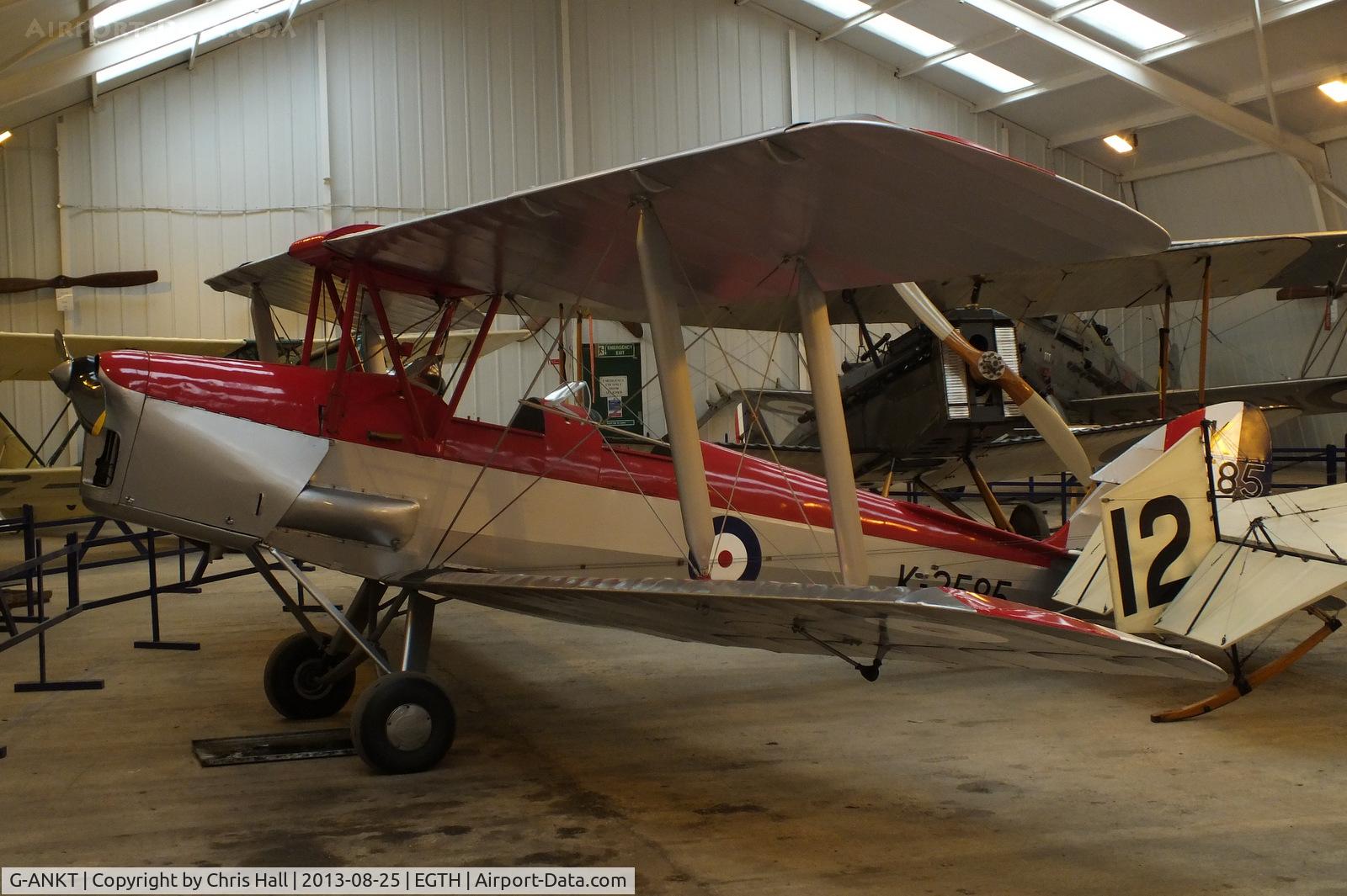 G-ANKT, 1942 De Havilland DH-82A Tiger Moth II C/N 85087, The Shuttleworth Collection, Old Warden