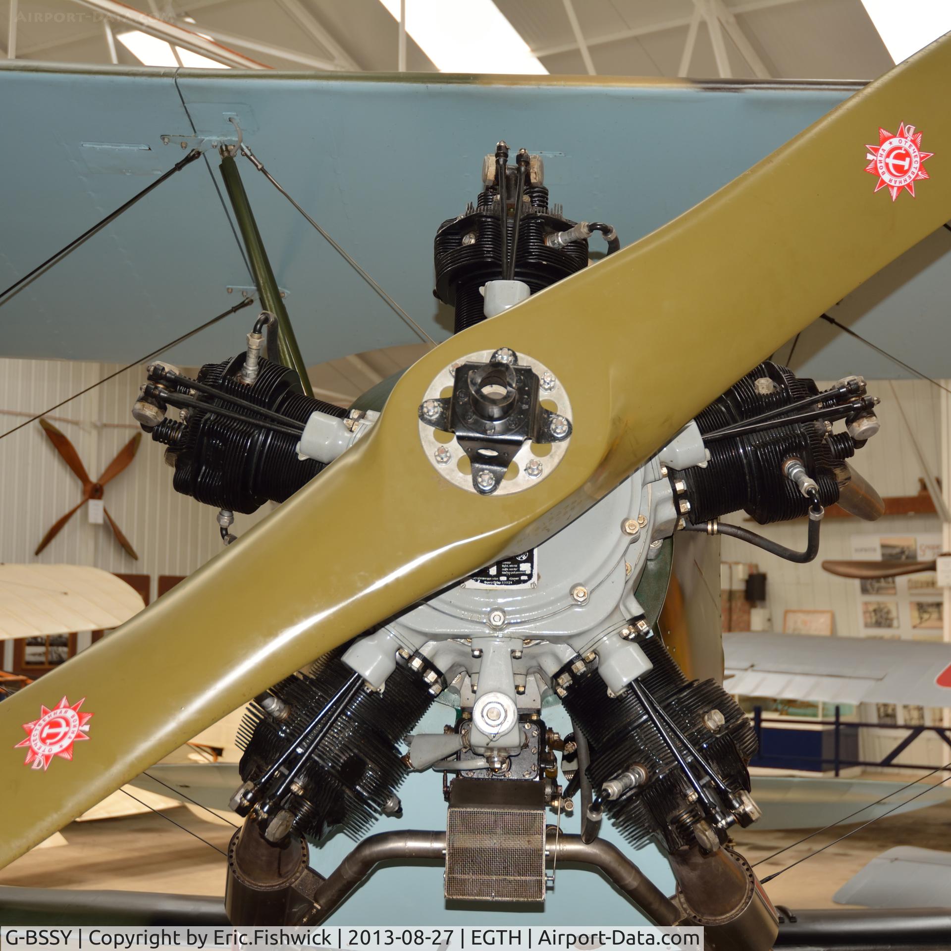 G-BSSY, 1944 Polikarpov Po-2 C/N 0094, 4. G-BSSY - 115 hp. Shvetsov M11D 5 cylinder radial engine - max. speed 93 m.p.h.