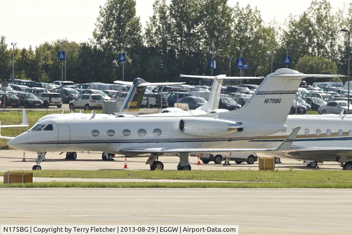 N175BG, 1983 Gulfstream Aerospace G-1159A Gulfstream III C/N 396, At Luton Airport UK