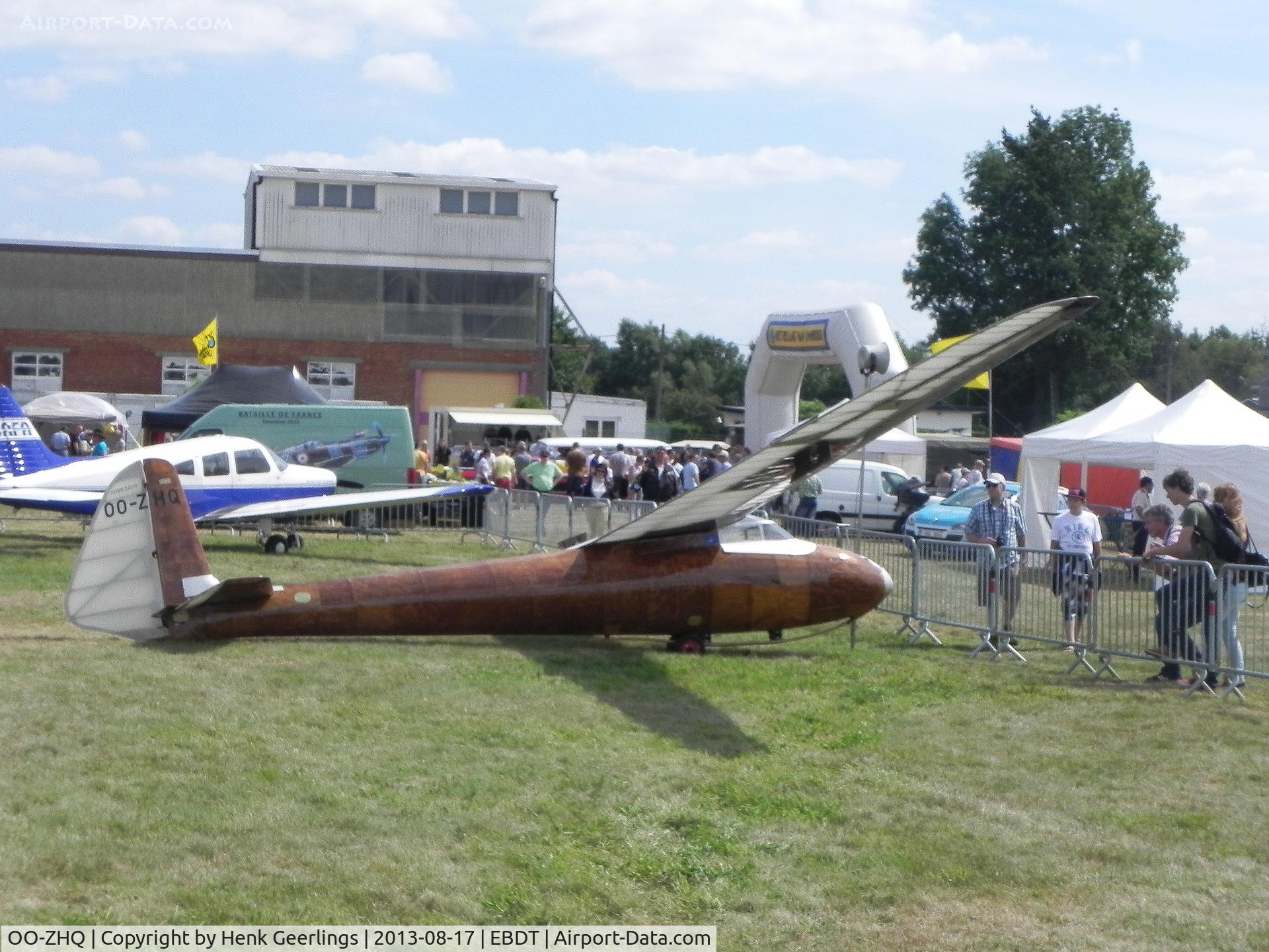 OO-ZHQ, 1955 Nord 2000 C/N 10393-63, Schaffen - Diest Belgium. Oldtimer Fly In , Aug 2013