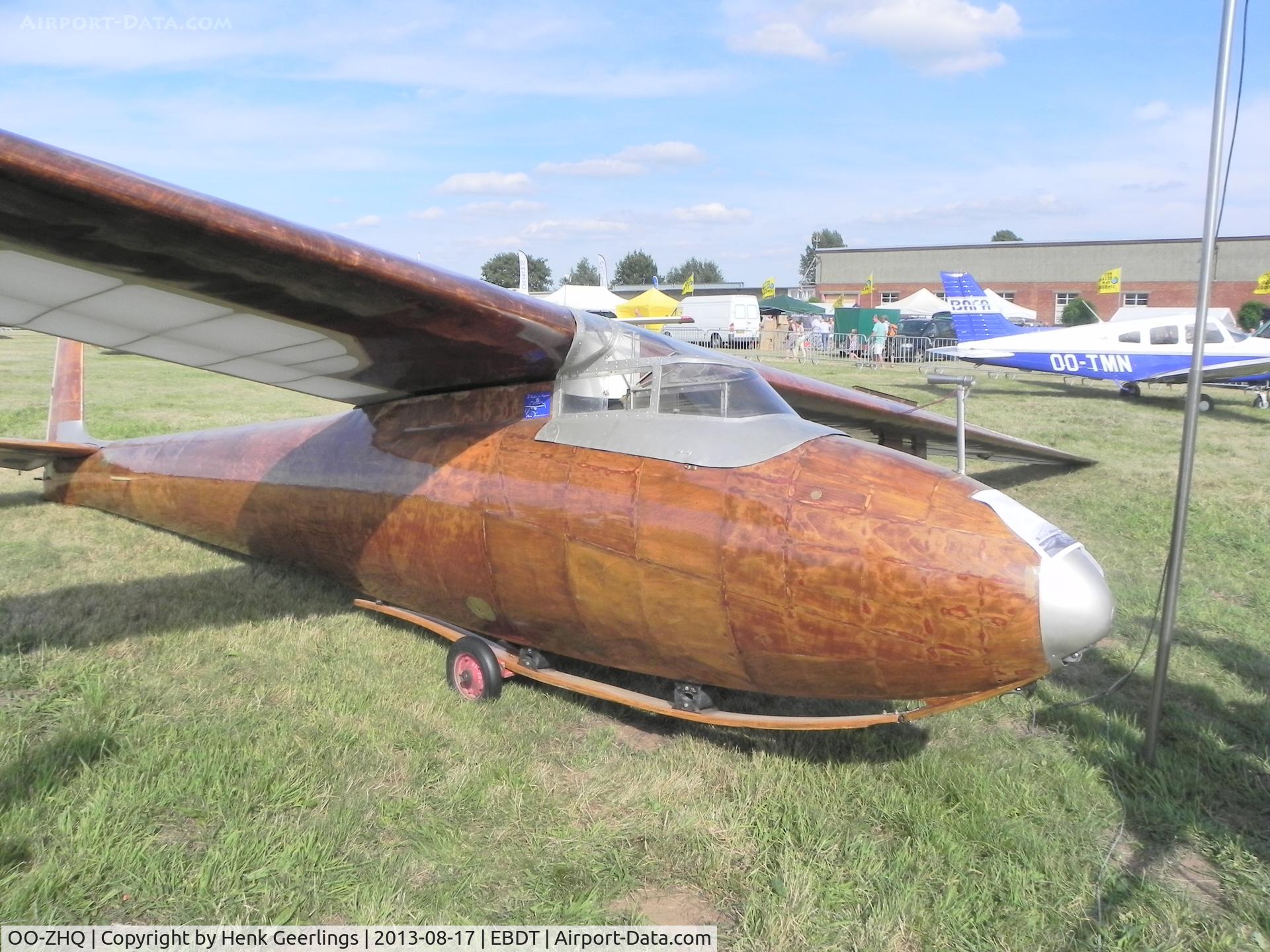 OO-ZHQ, 1955 Nord 2000 C/N 10393-63, Schaffen - Diest Belgium. Oldtimer Fly In , Aug 2013