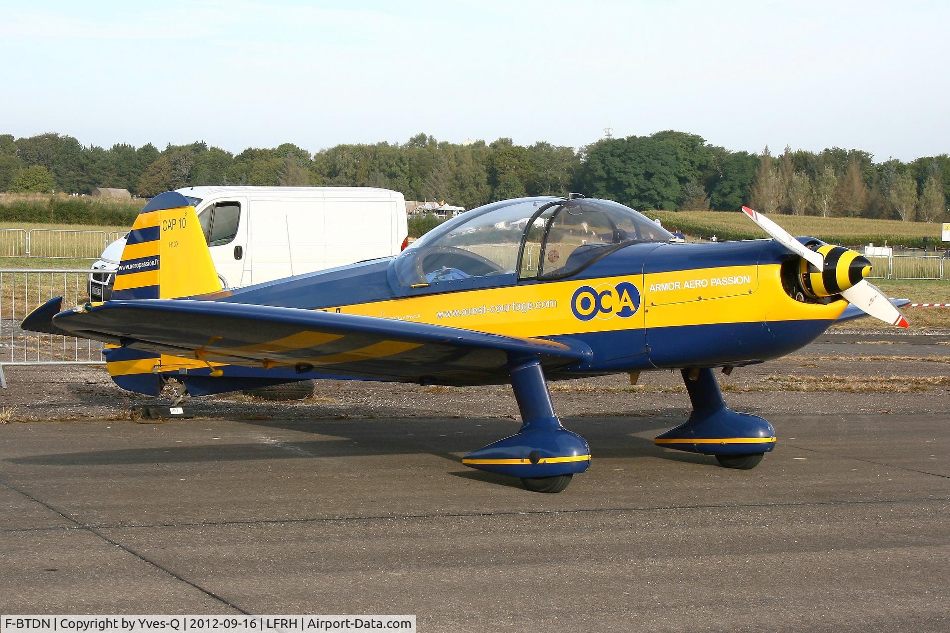 F-BTDN, Mudry CAP-10B C/N 30, CAP 10 B, Lann Bihoué Air Base (LFRH-LRT)