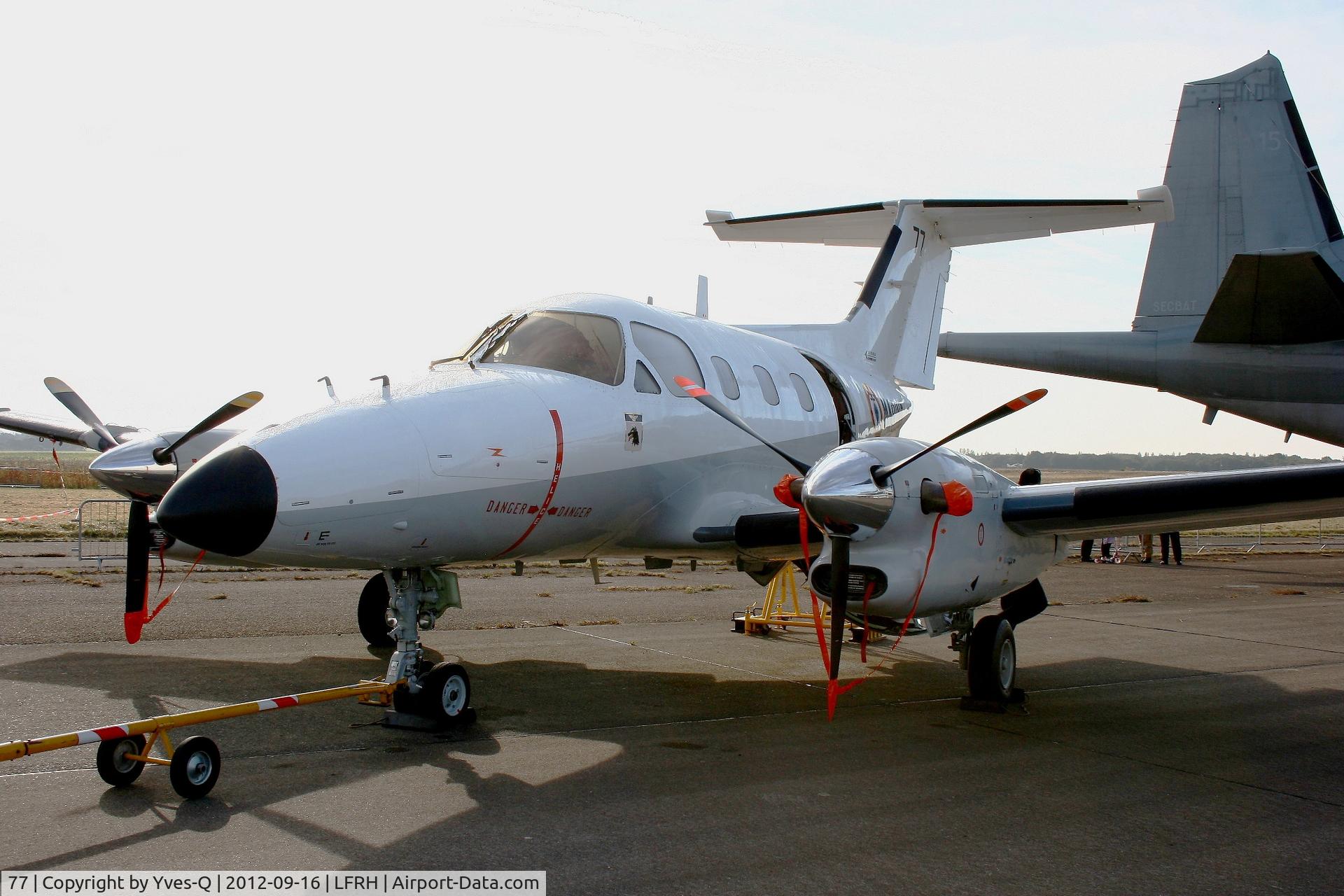 77, Embraer EMB-121AN Xingu C/N 121077, Embraer EMB-121AN Xingu, Lann Bihoué Air Base (LFRH-LRT)