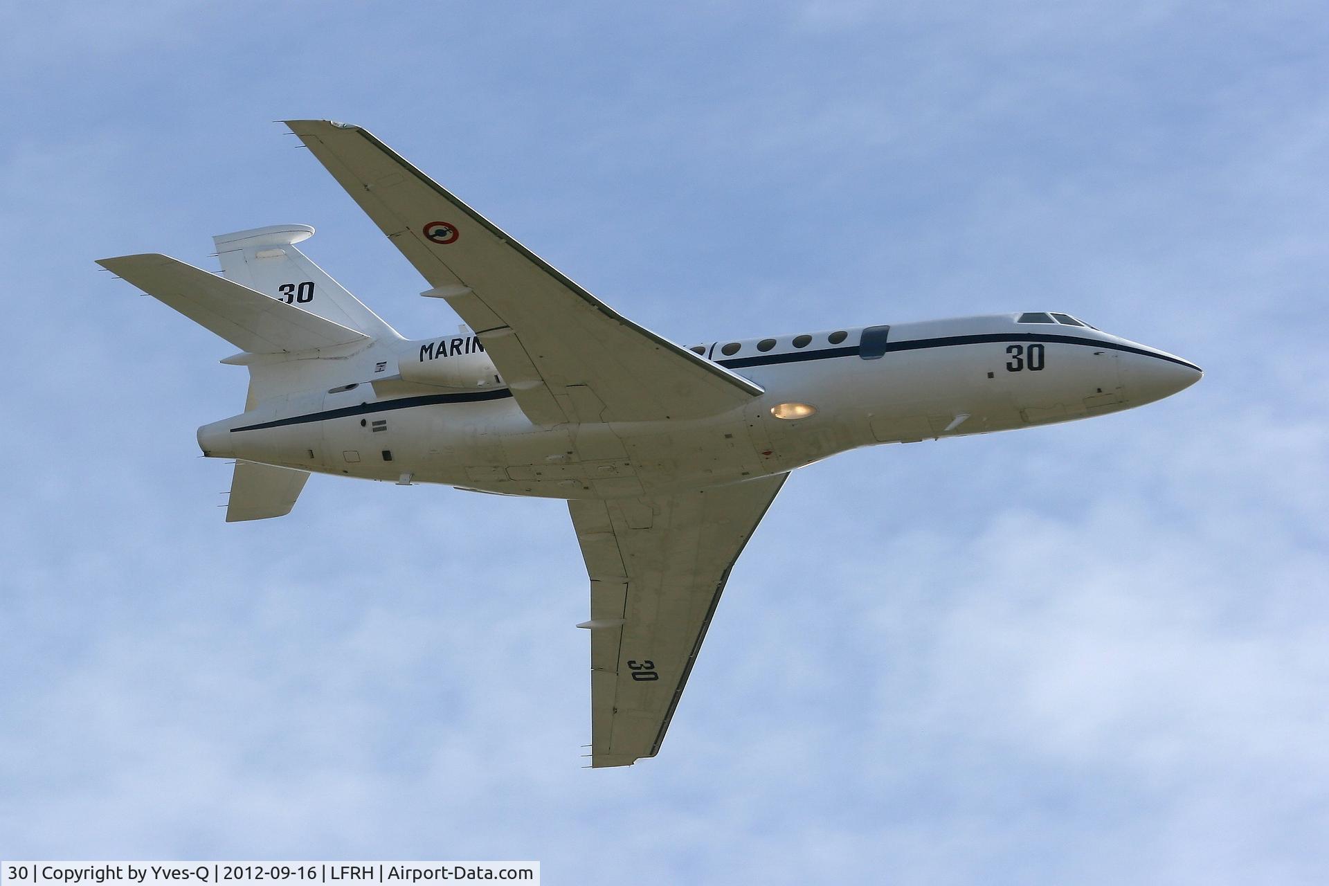 30, Dassault Falcon 50 Surmar C/N 30, French Naval Aviation Dassault Falcon 50 SurMar, Lann Bihoué Air Base (LFRH-LRT)