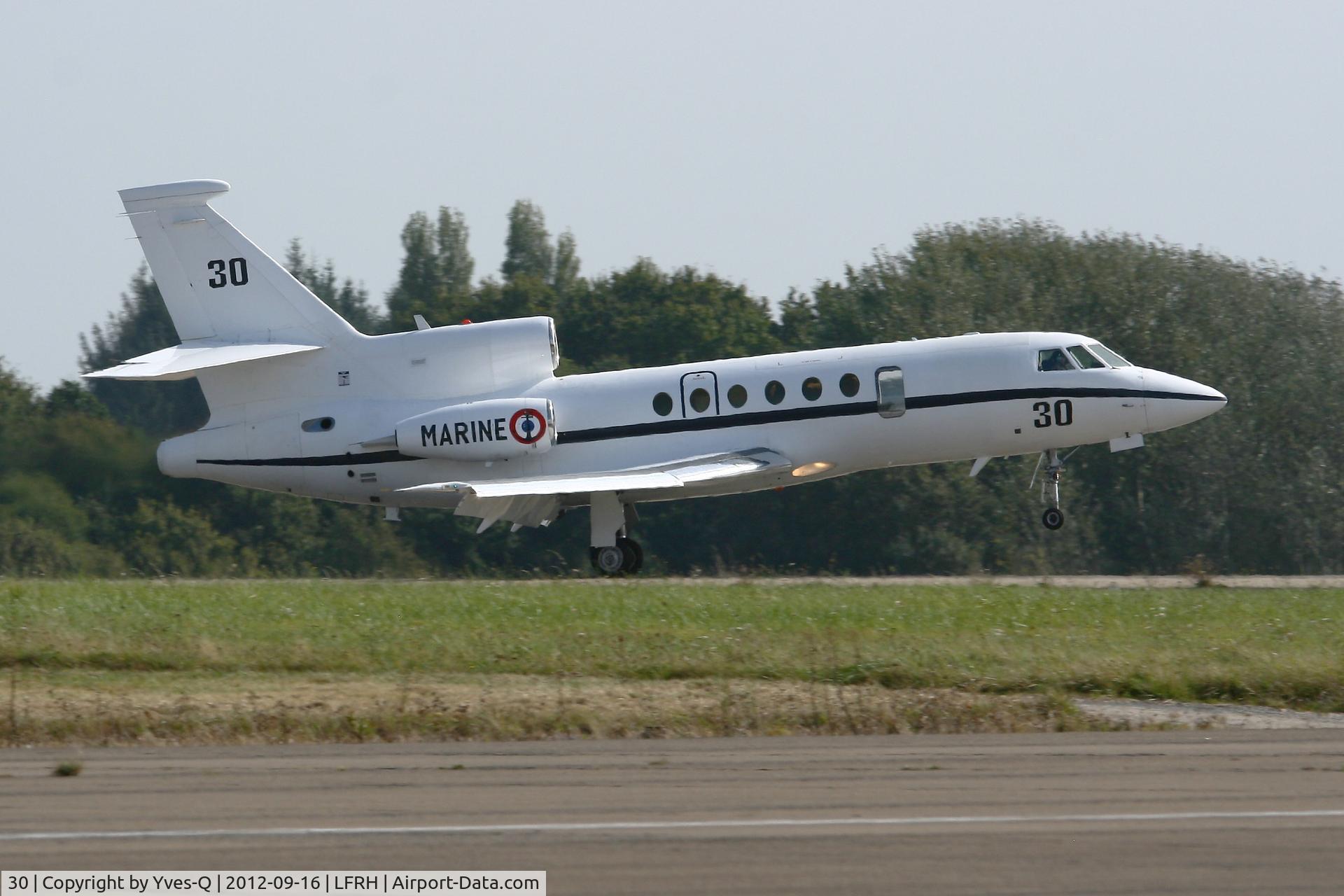 30, Dassault Falcon 50 Surmar C/N 30, French Naval Aviation Dassault Falcon 50 SurMar, Lann Bihoué Air Base (LFRH-LRT)