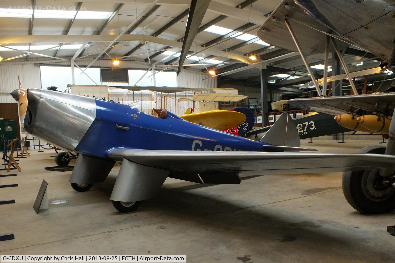 G-CDXU, 2006 Chilton DW1A C/N PFA 225-12038, The Shuttleworth Collection, Old Warden