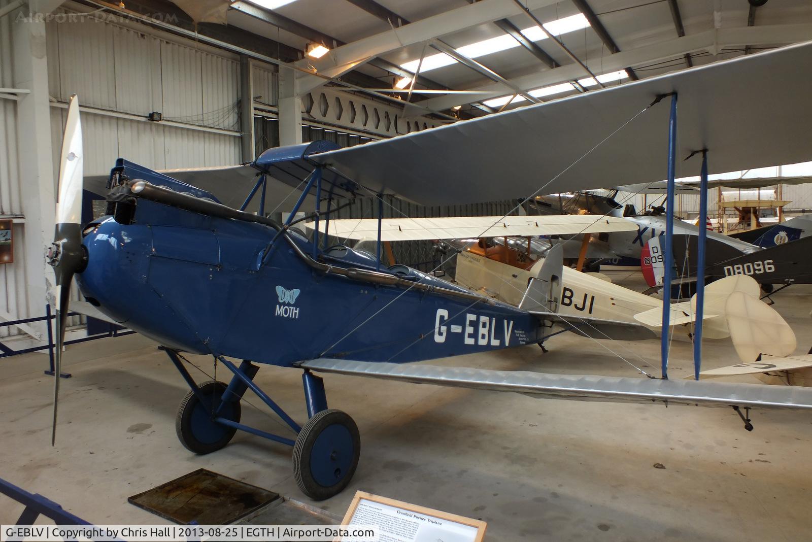 G-EBLV, 1925 De Havilland DH-60 Moth C/N 188, The Shuttleworth Collection, Old Warden