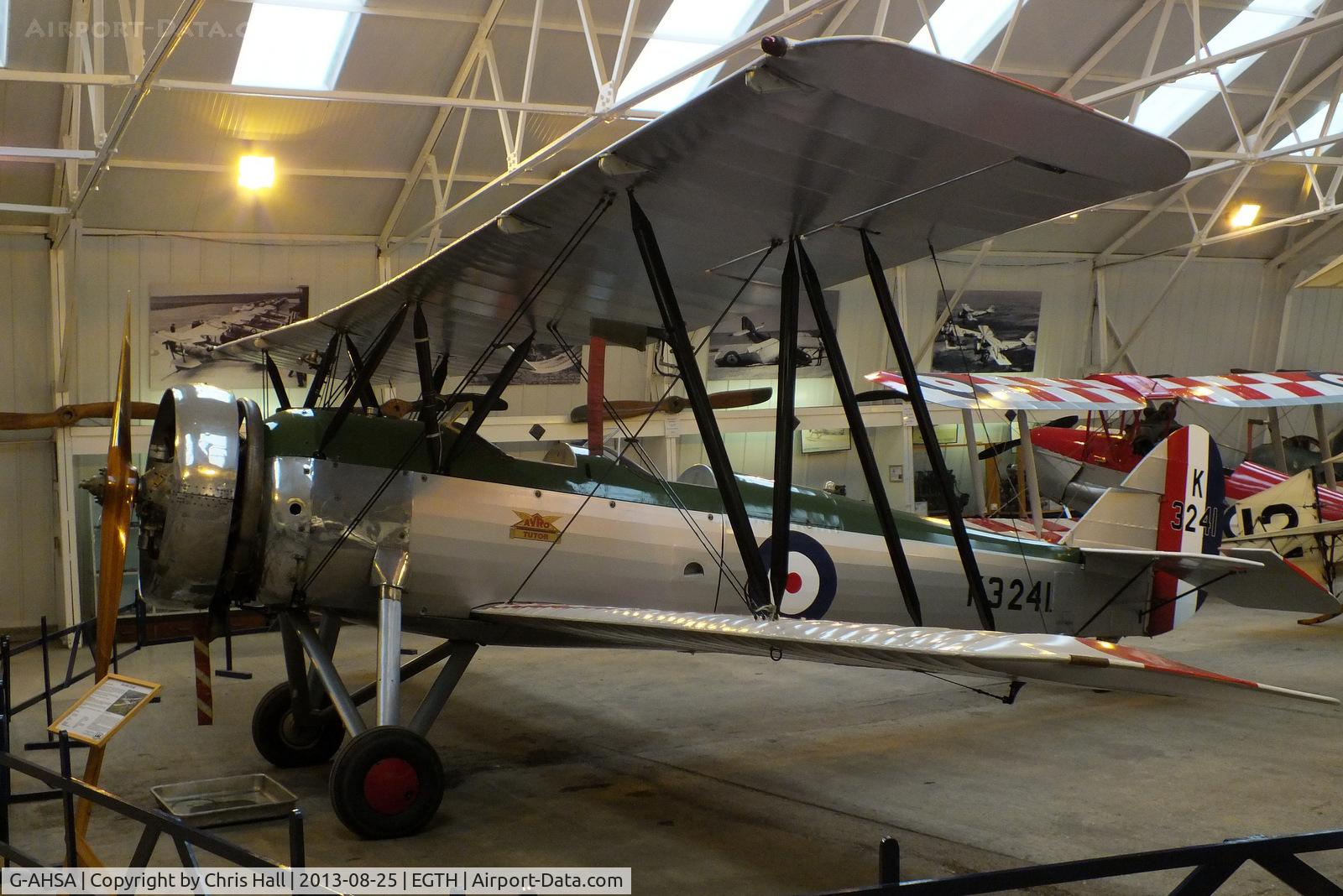 G-AHSA, 1933 Avro 621 Tutor C/N K3215, The Shuttleworth Collection, Old Warden