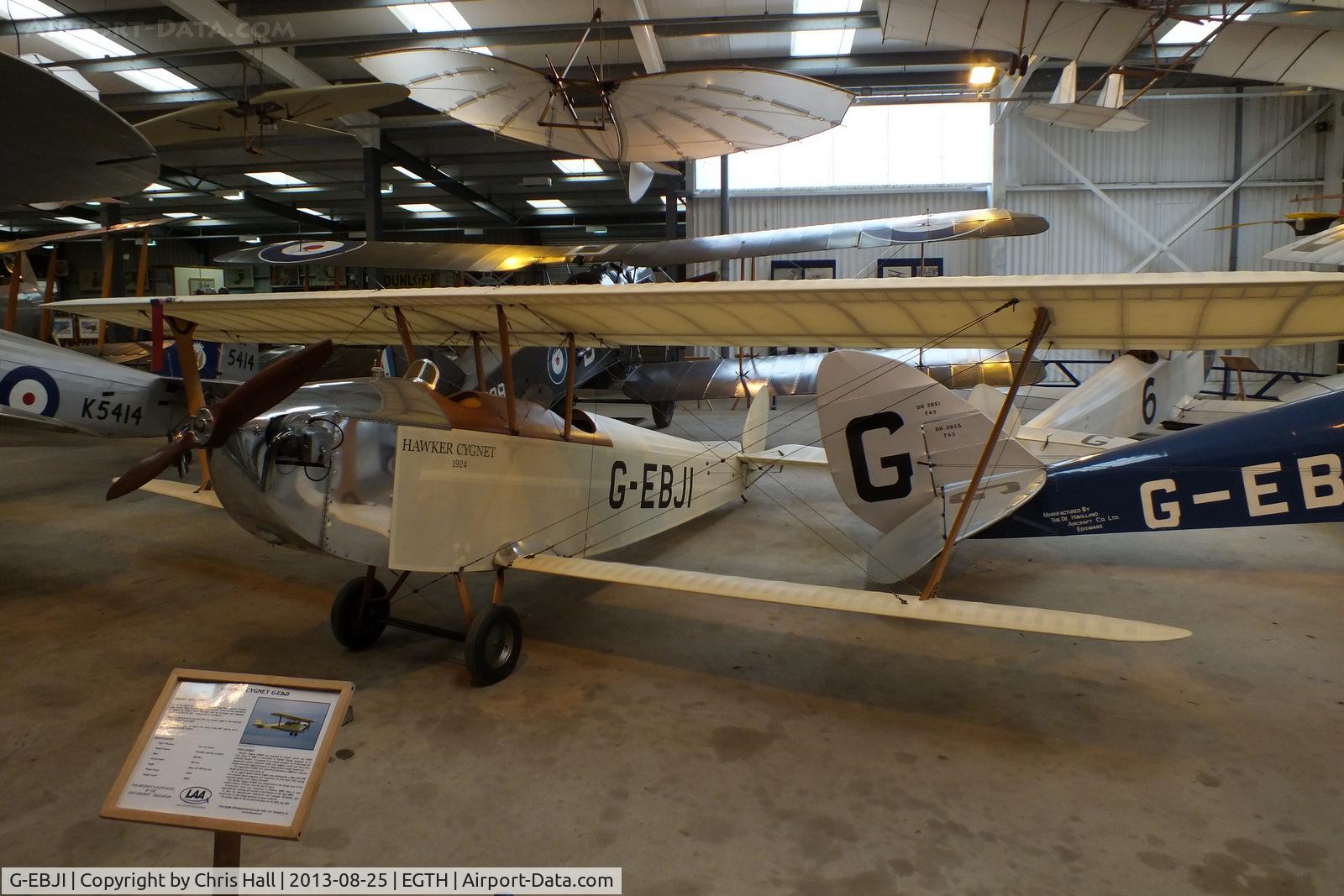 G-EBJI, 1977 Hawker Cygnet Replica C/N PFA 077-10240, The Shuttleworth Collection, Old Warden