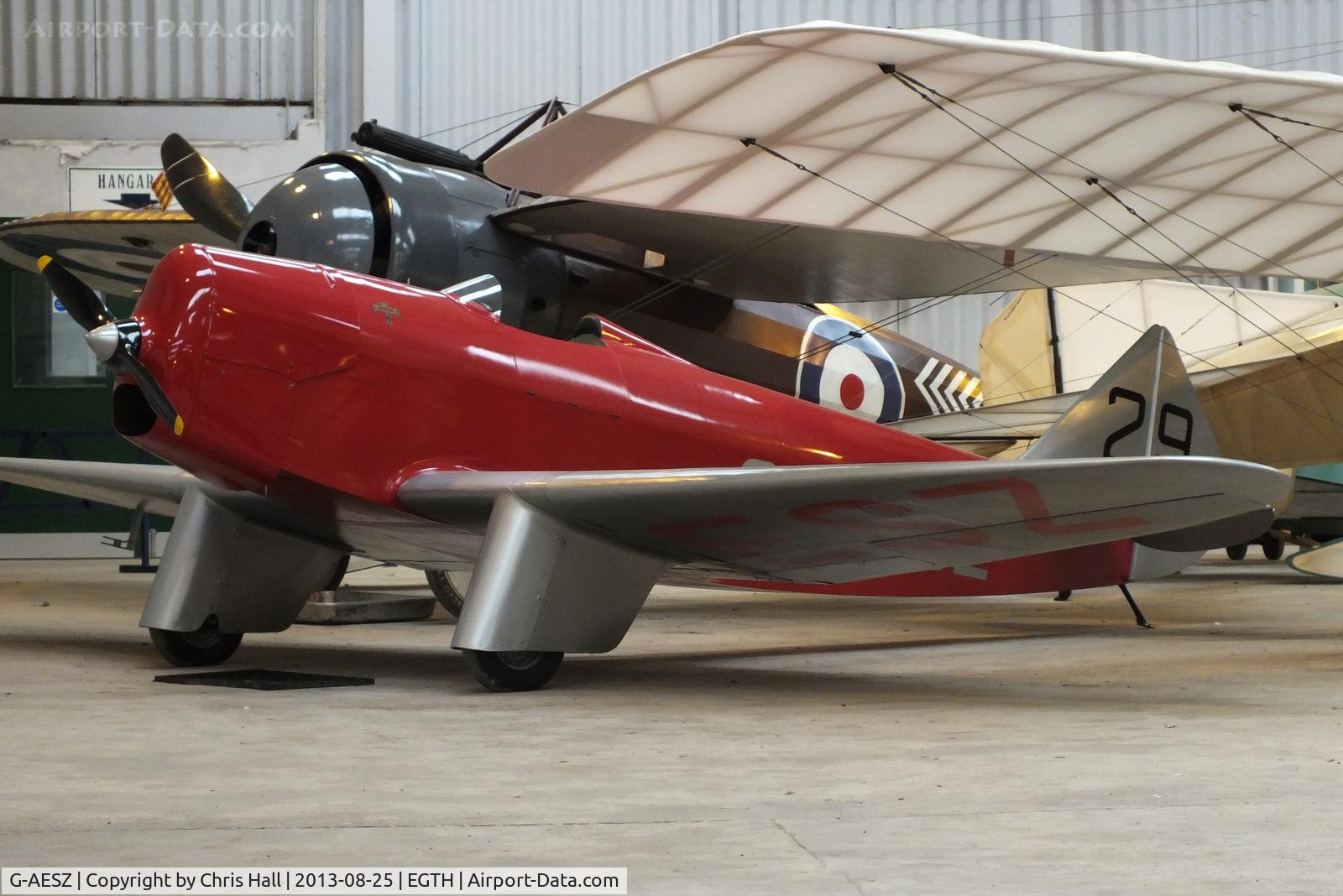 G-AESZ, 1937 Chilton DW1 C/N DW1/1, The Shuttleworth Collection, Old Warden
