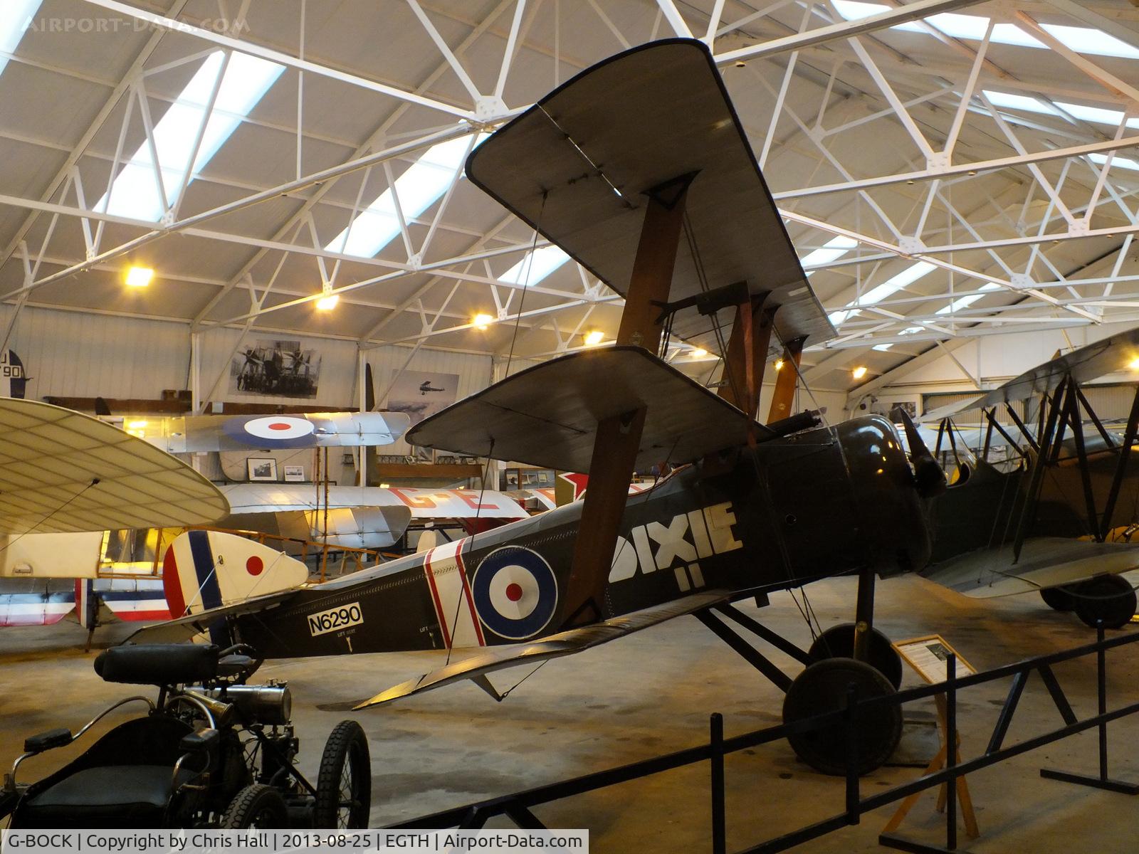 G-BOCK, 1980 Sopwith Triplane Replica C/N NAW-1, The Shuttleworth Collection, Old Warden
