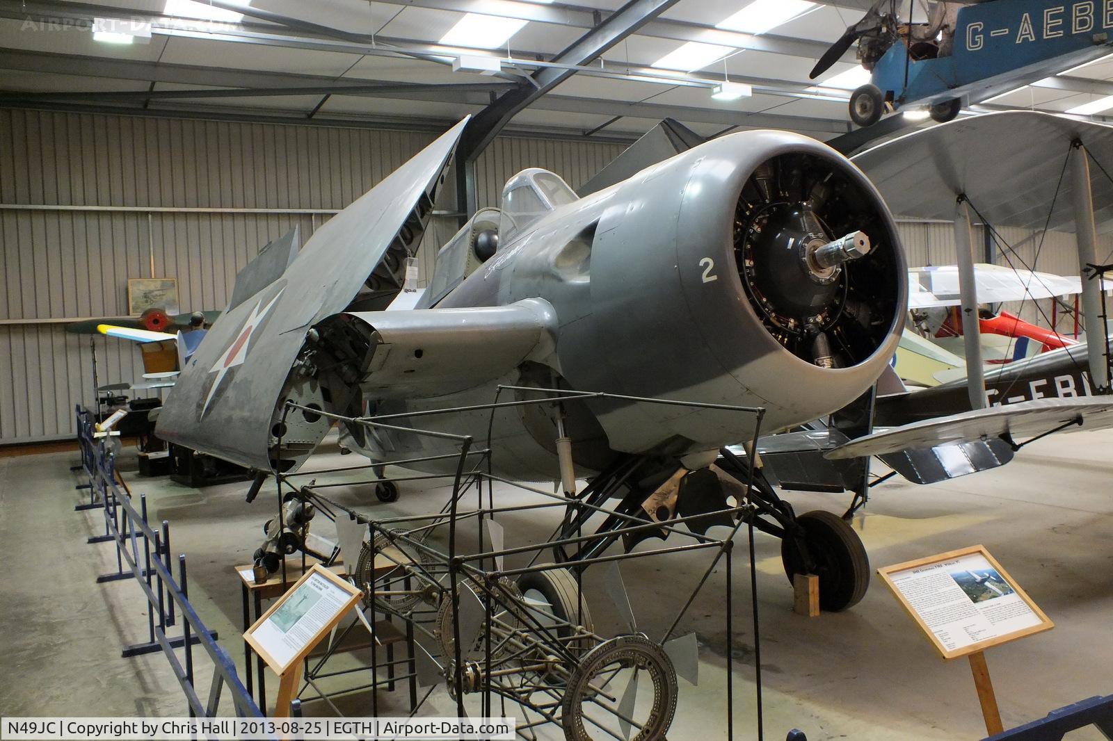 N49JC, 1944 General Motors (Grumman) FM-2 Wildcat C/N 51-235???, The Shuttleworth Collection, Old Warden