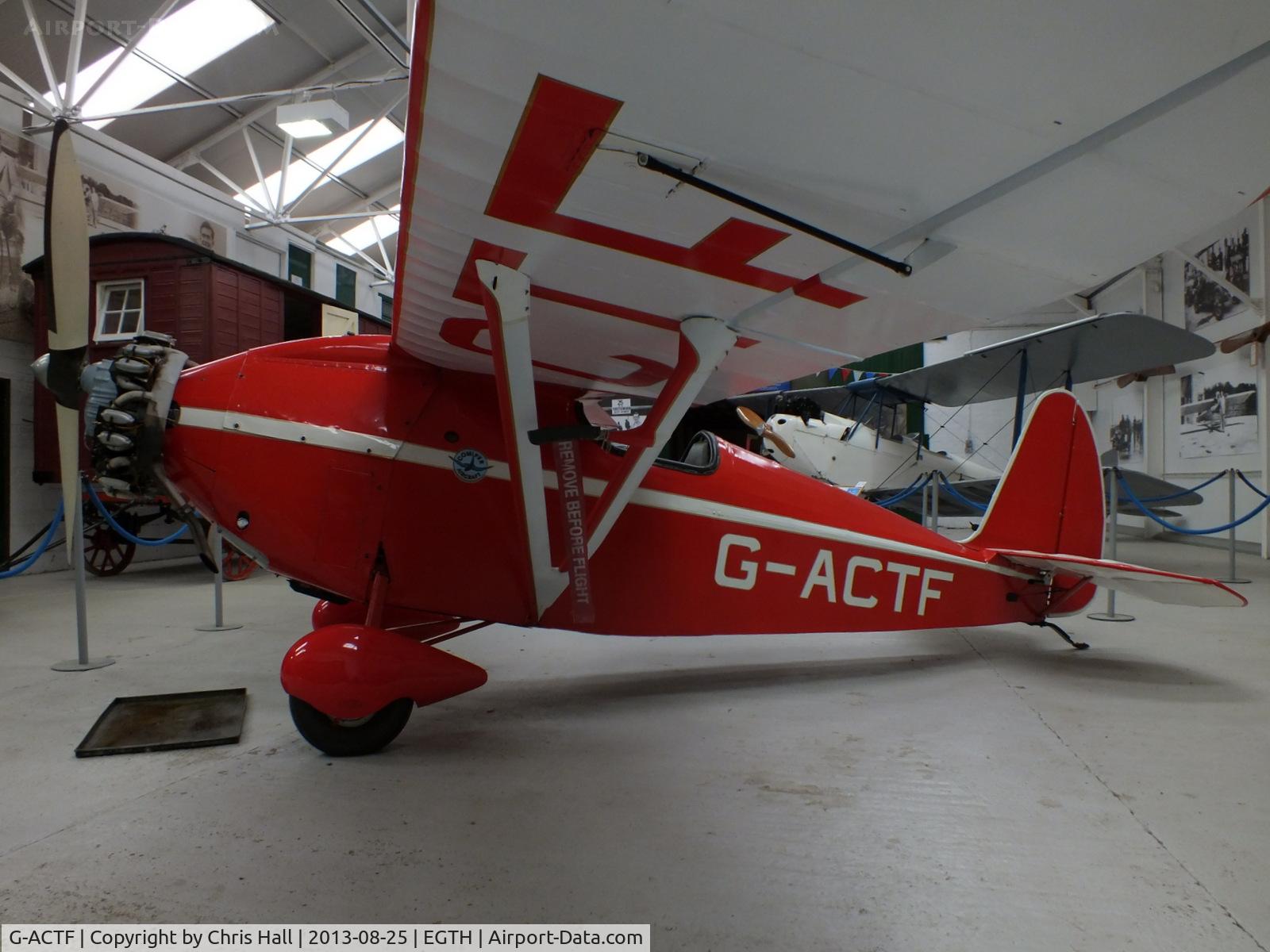 G-ACTF, 1932 Comper CLA-7 Swift C/N S32/9, The Shuttleworth Collection, Old Warden