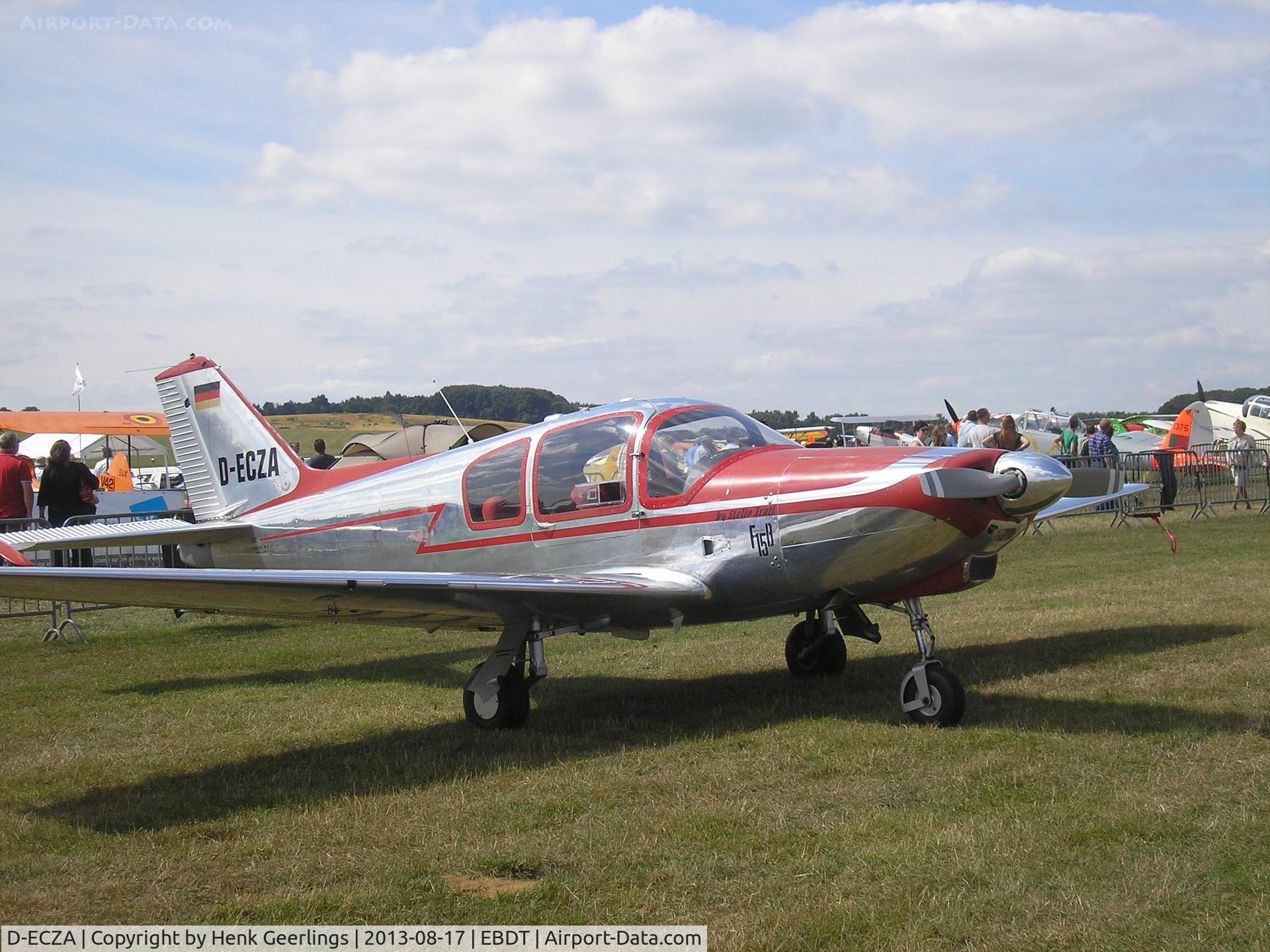 D-ECZA, 1962 Procaer F-15B Picchio C/N 24, Schaffen , Oldtimer Fly In , Aug 2013 , Belgium