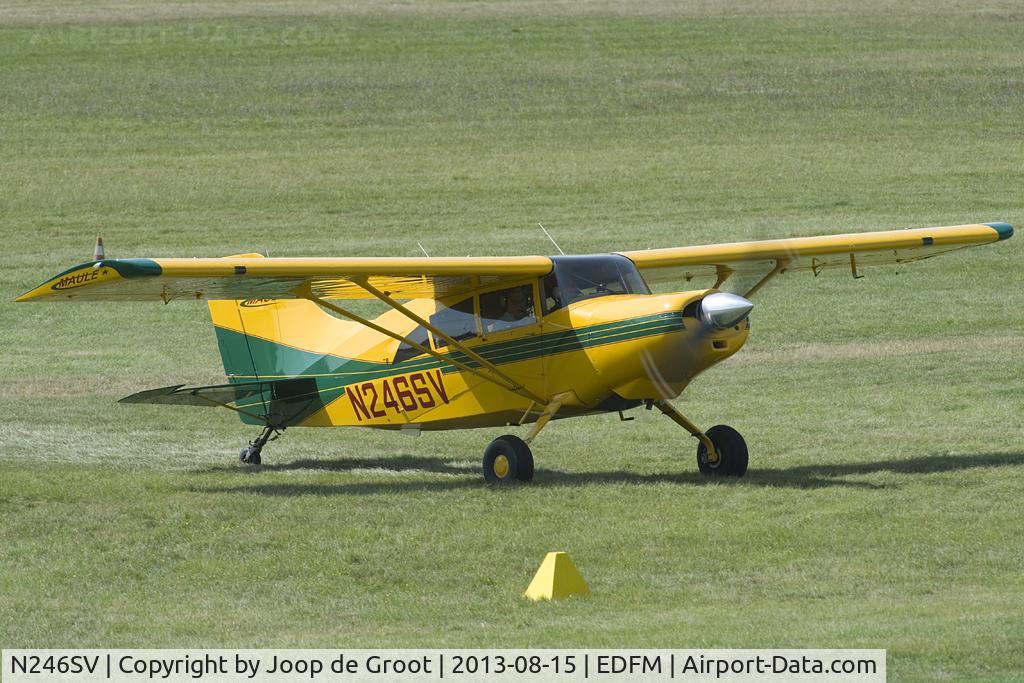 N246SV, 2001 Maule M-7-235C Orion C/N 25068C, nice catch at Manneheim