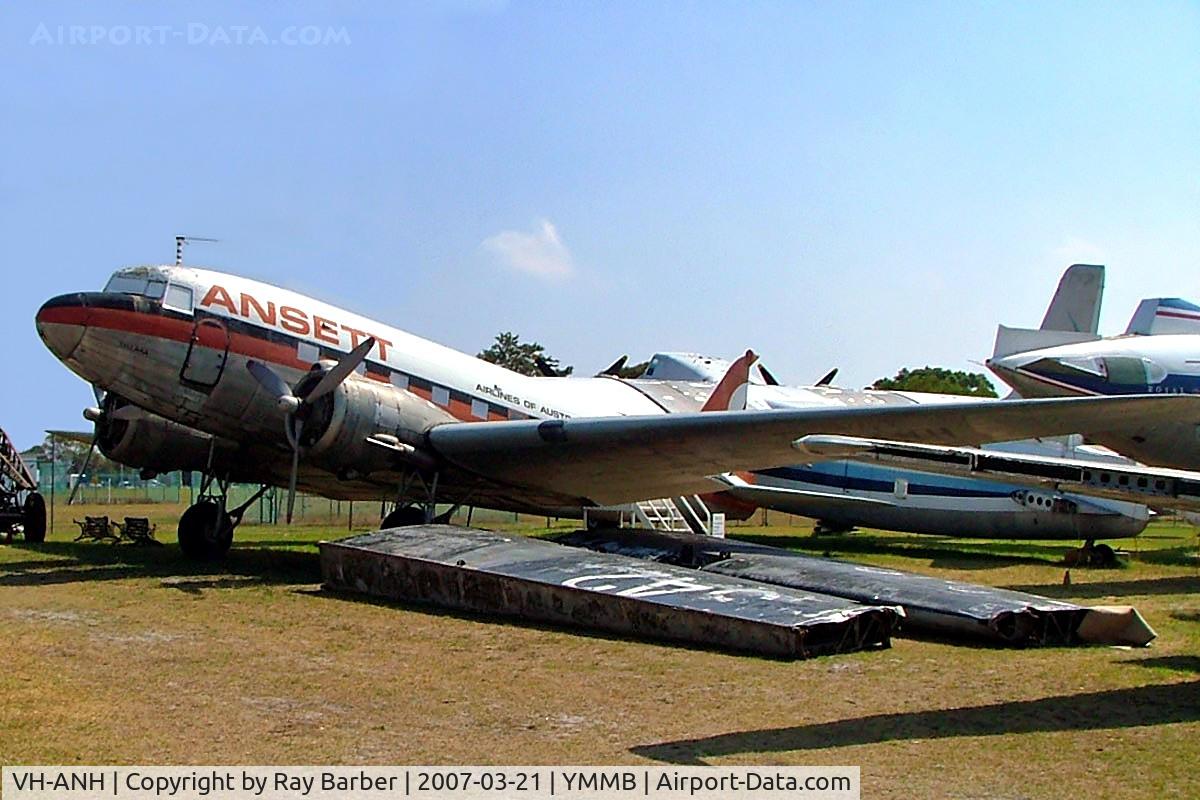 VH-ANH, 1941 Douglas DC-3-396 (DC-3 C-50) C/N 4120, Douglas DC-3C-50 [4120] (Ansett) Moorabbin~VH 21/03/2007