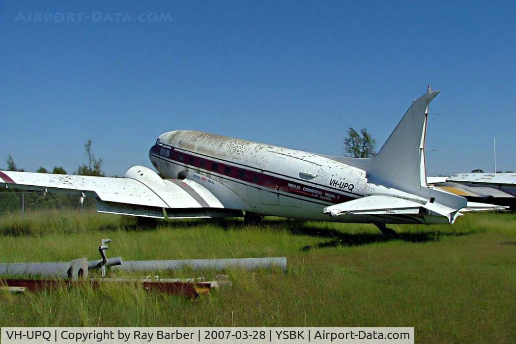 VH-UPQ, 1945 Douglas DC3C-S1C3G (C-47B) C/N 16552, Douglas DC-3C-47B-35-DK Dakota [16552/33300] (Dakota National Air) Bankstown~VH 28/03/2007