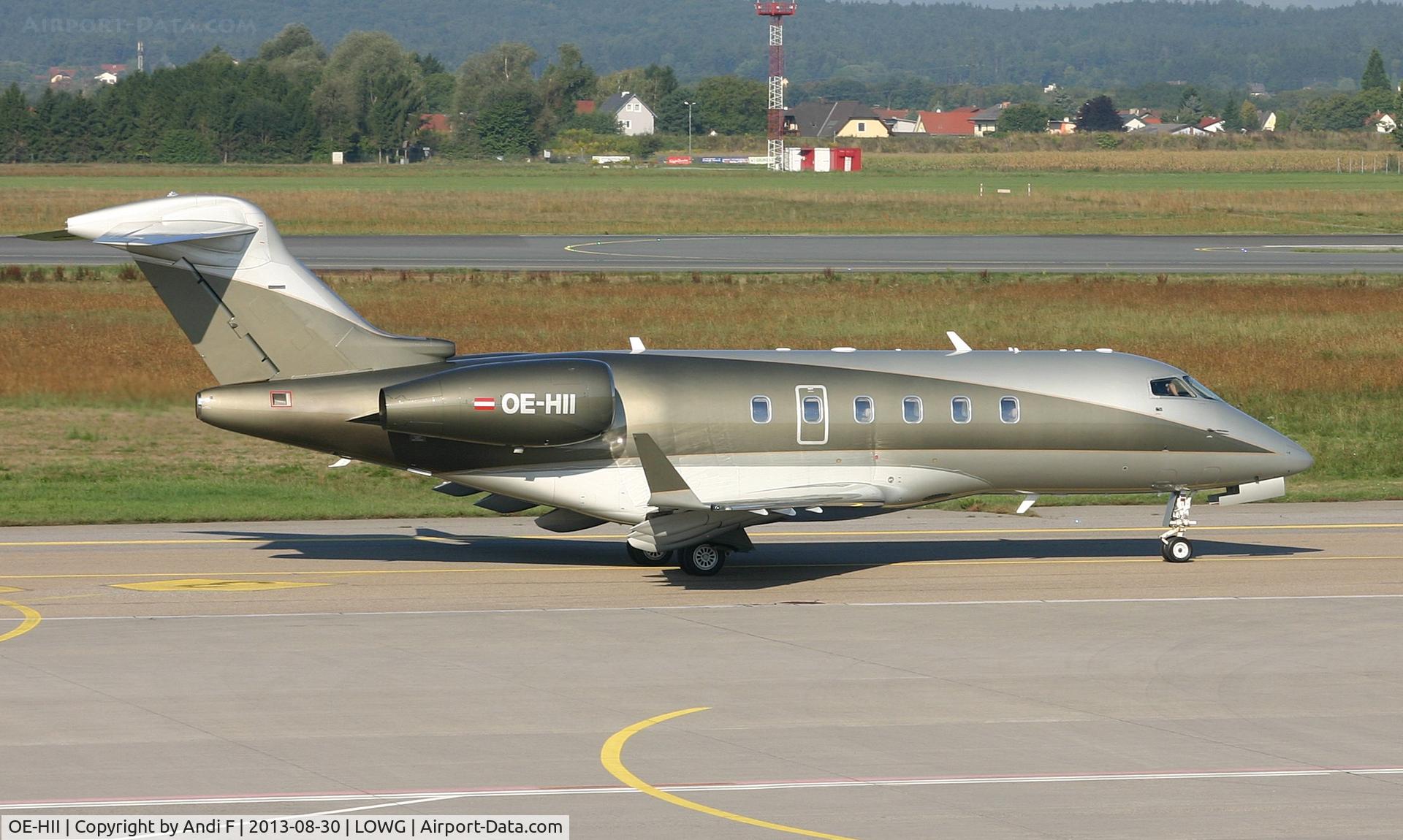 OE-HII, Bombardier Challenger 300 (BD-100-1A10) C/N 20111, Amira Air Bombardier BD-100-1A10 Challenger 300