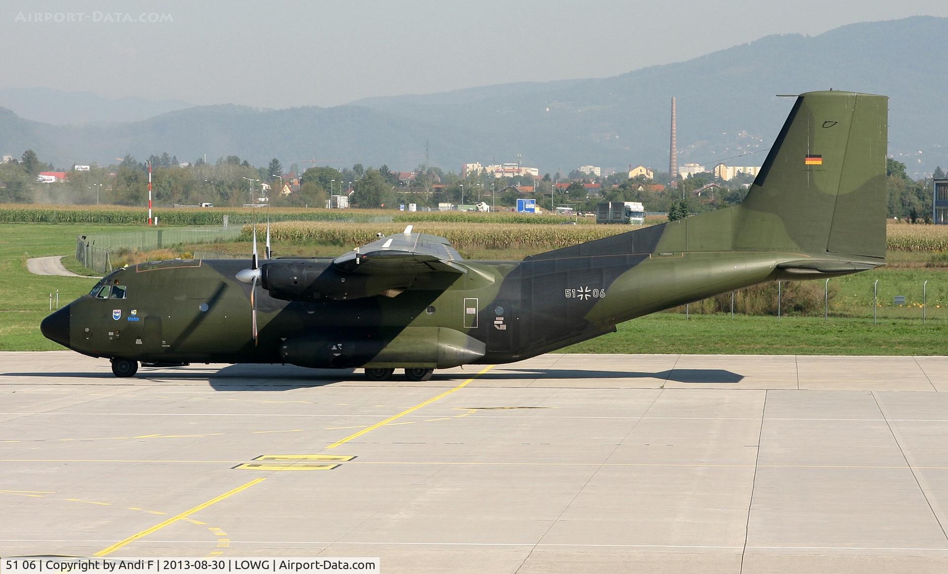 51 06, 1971 Transall C-160D C/N D-143, Germany Air Force C 160 Transall