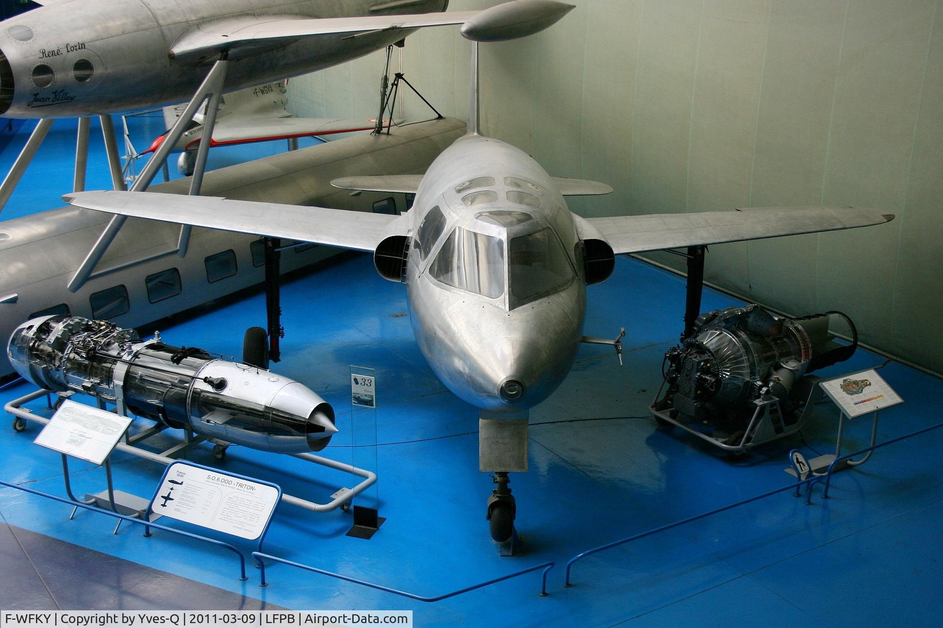 F-WFKY, SNCASO SO.6000 Triton C/N 03, S.n.c.a.s.o. SO 6000 Triton, Air & Space Museum Paris-Le Bourget (LFPB)